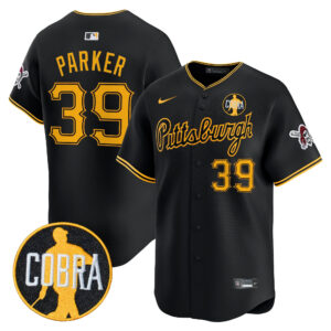 Men's Pittsburgh Pirates 'Dave Parker Cobra Patch' Vapor Premier Limited Jersey - All Stitched