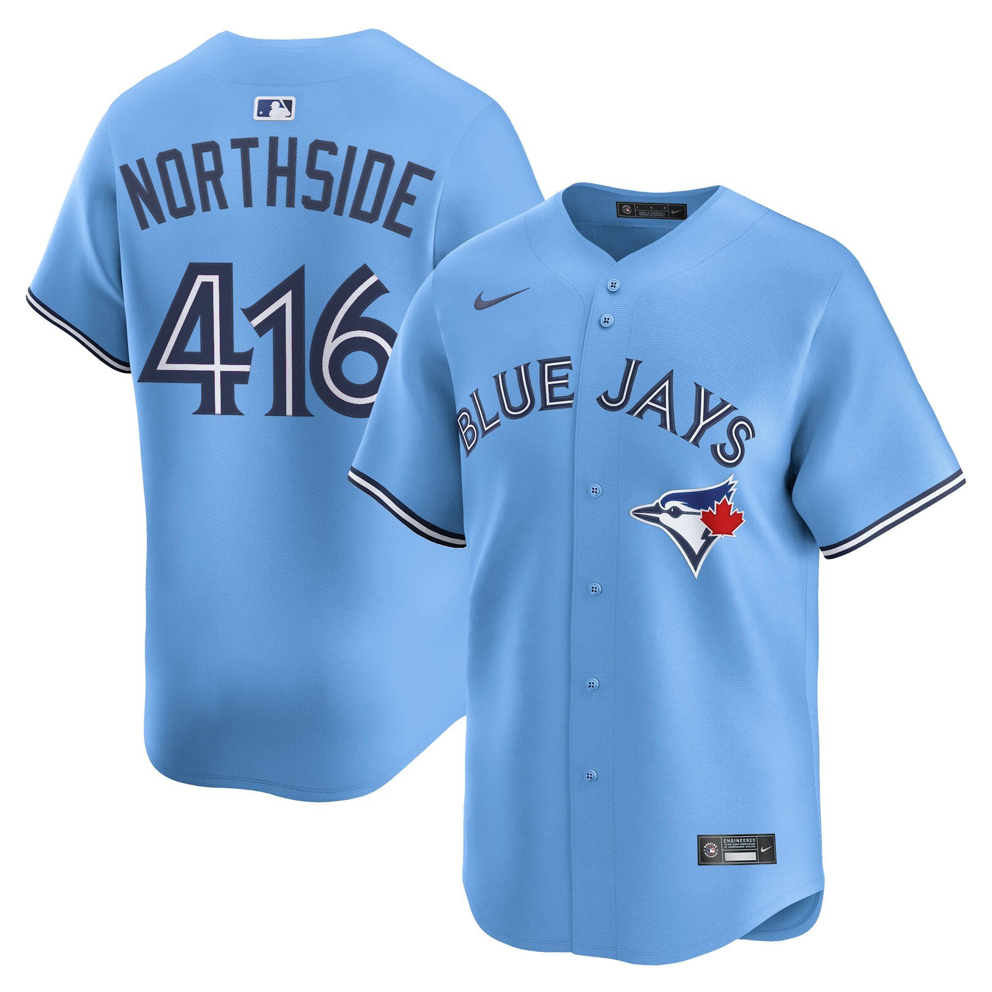 Men's Toronto Blue Jays 2025 Vapor Premier Limited Jersey - All Stitched - Image 2