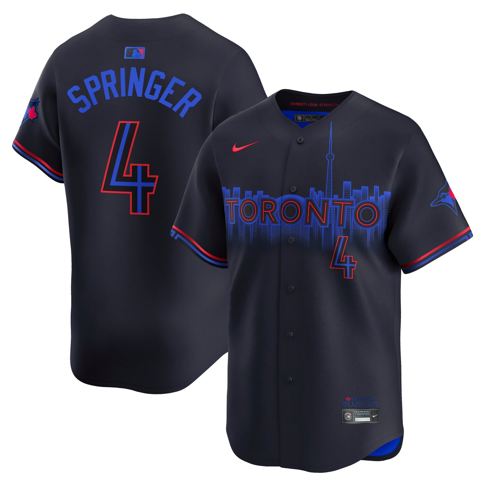 Men's Toronto Blue Jays 2025 Vapor Premier Limited Jersey - All Stitched - Image 27