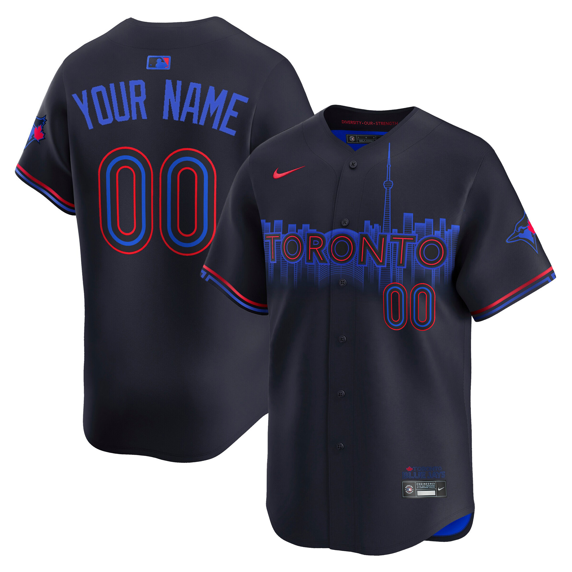 Toronto Blue Jays 2025 Vapor Premier Limited Custom Jersey - All Stitched - Image 4