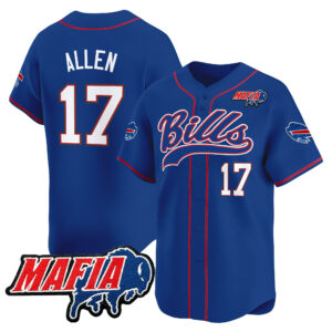 Men's Buffalo Bills 2025 Vapor Baseball Jersey - All Stitched