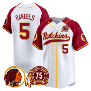 Men's Washington Redskins Throwback Vapor Baseball Jersey - All Stitched