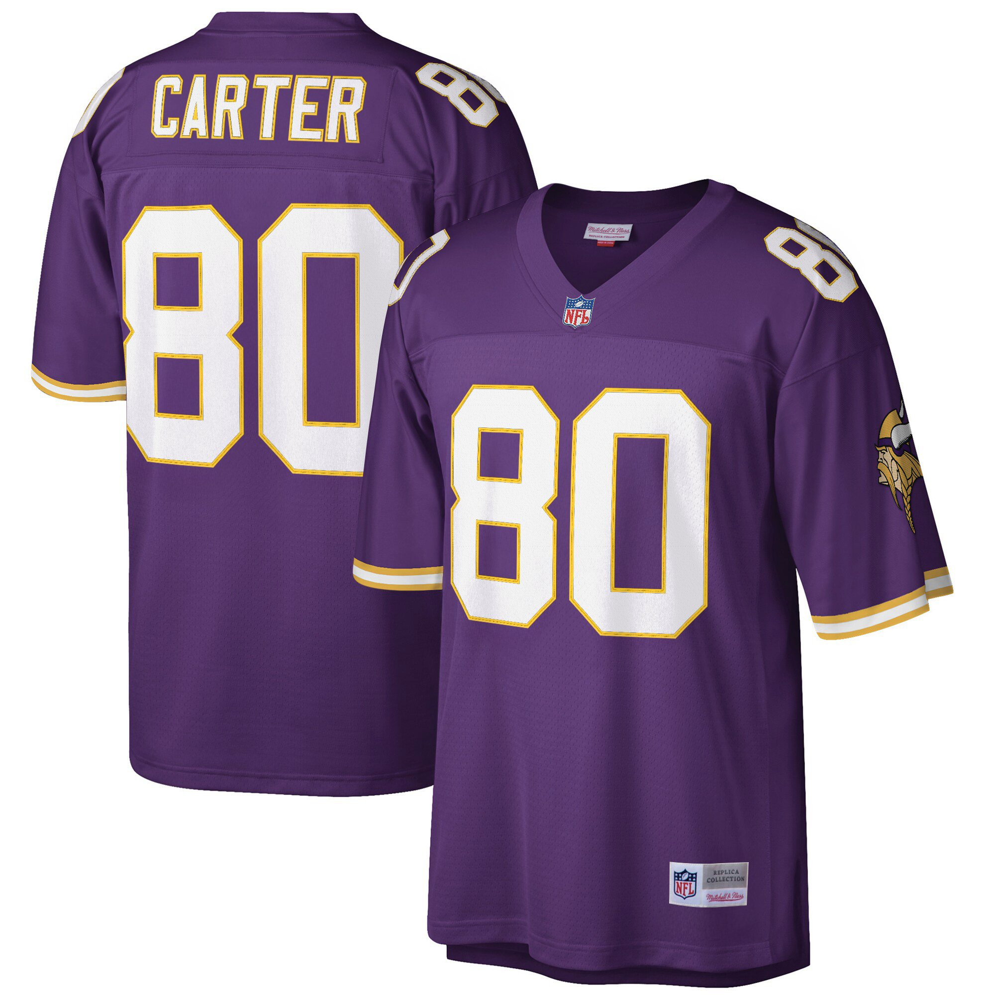 Men's Minnesota Vikings Throwback Player Jersey - All Stitched - Image 22