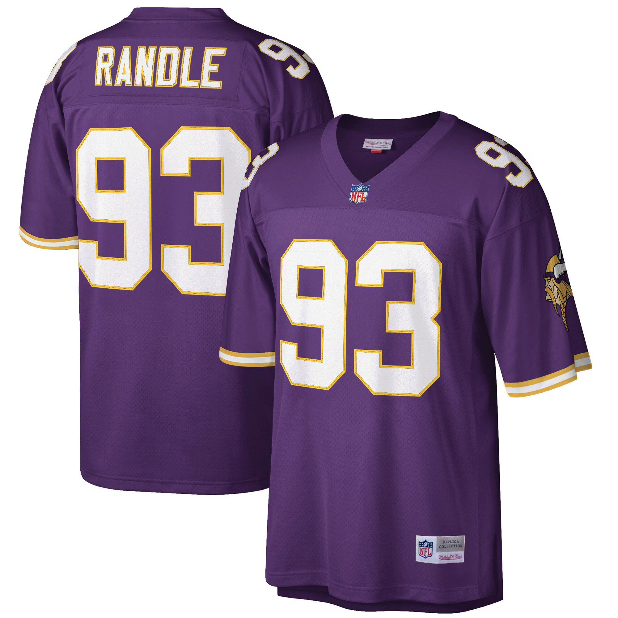 Men's Minnesota Vikings Throwback Player Jersey - All Stitched - Image 23