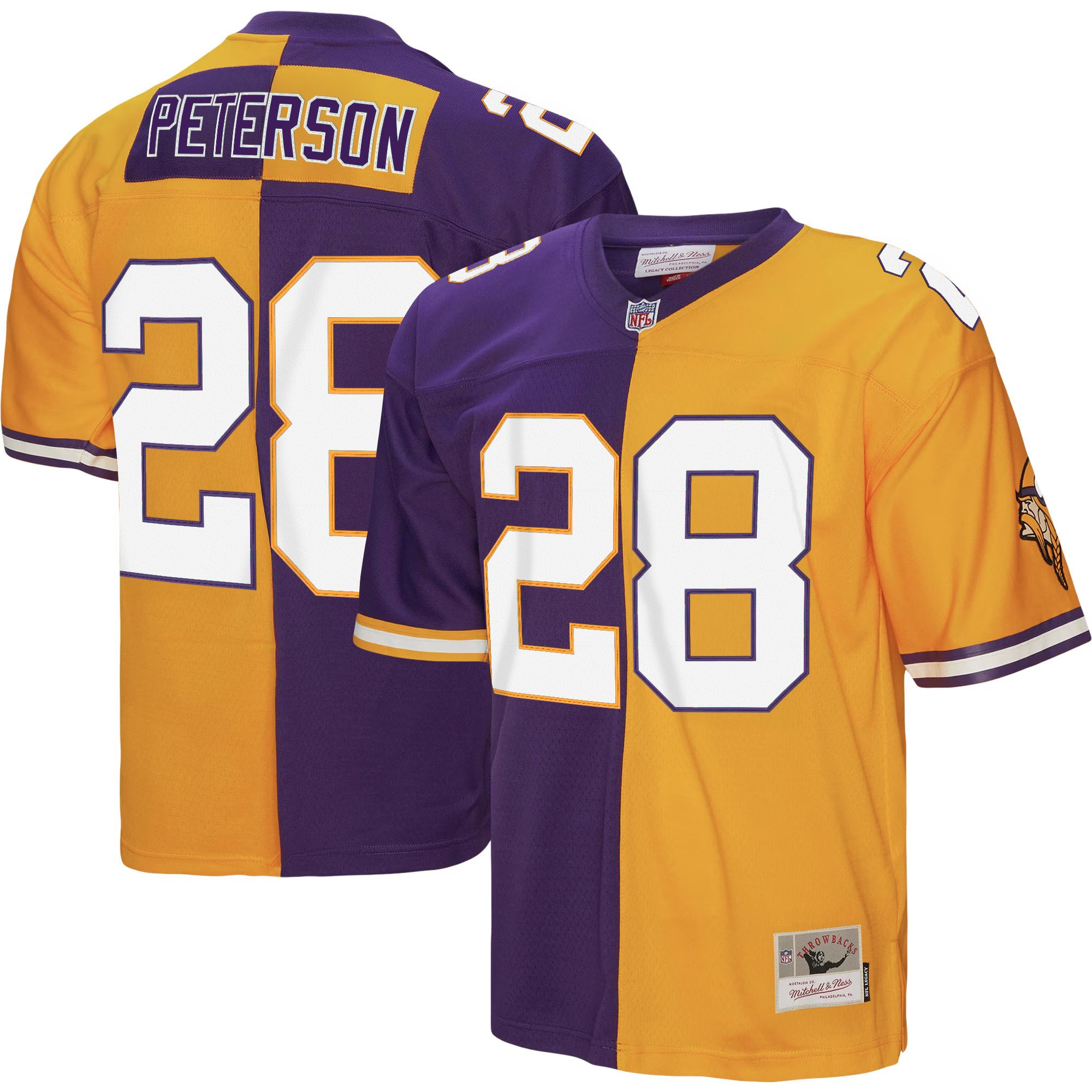 Men's Minnesota Vikings Throwback Player Jersey - All Stitched - Image 28