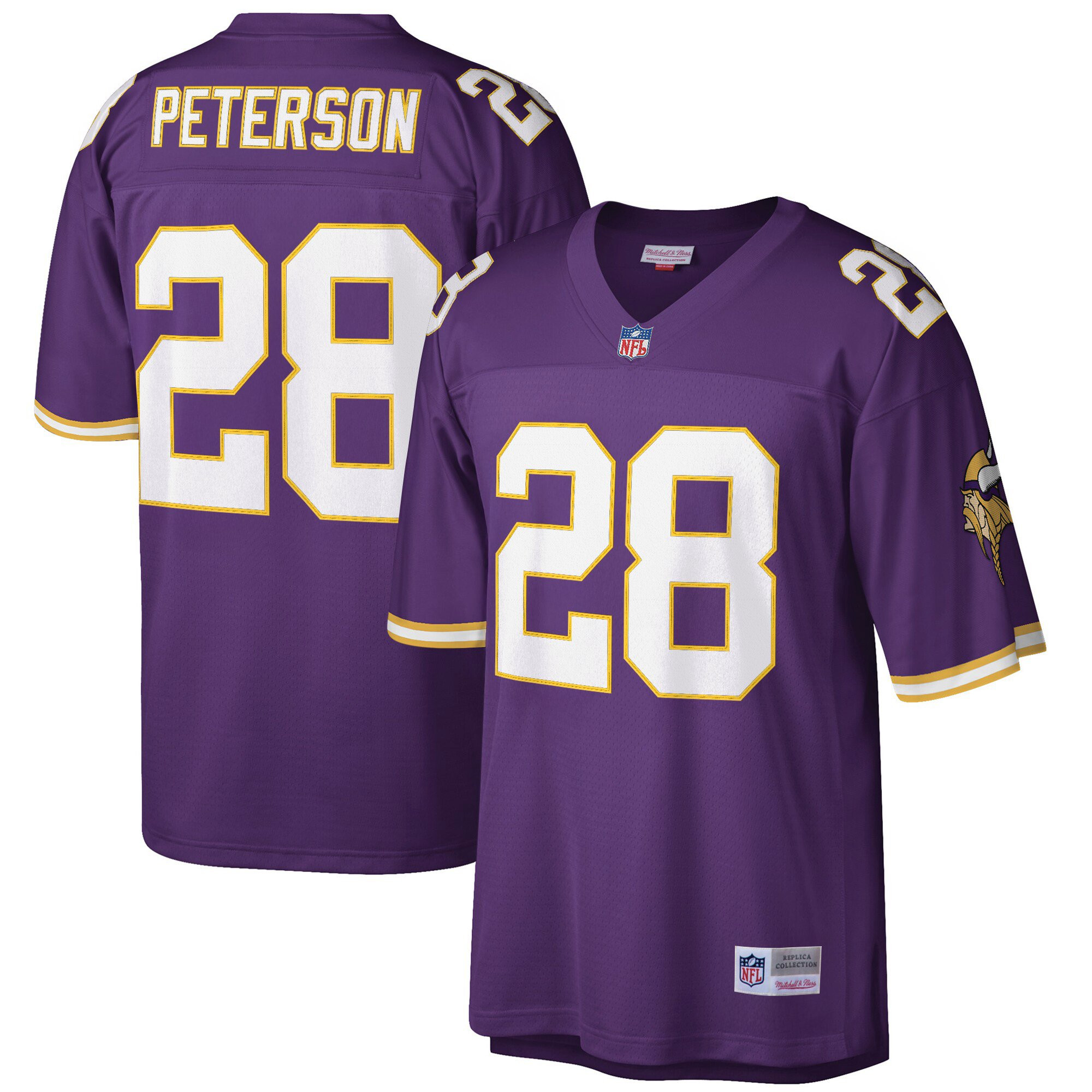 Men's Minnesota Vikings Throwback Player Jersey - All Stitched - Image 20