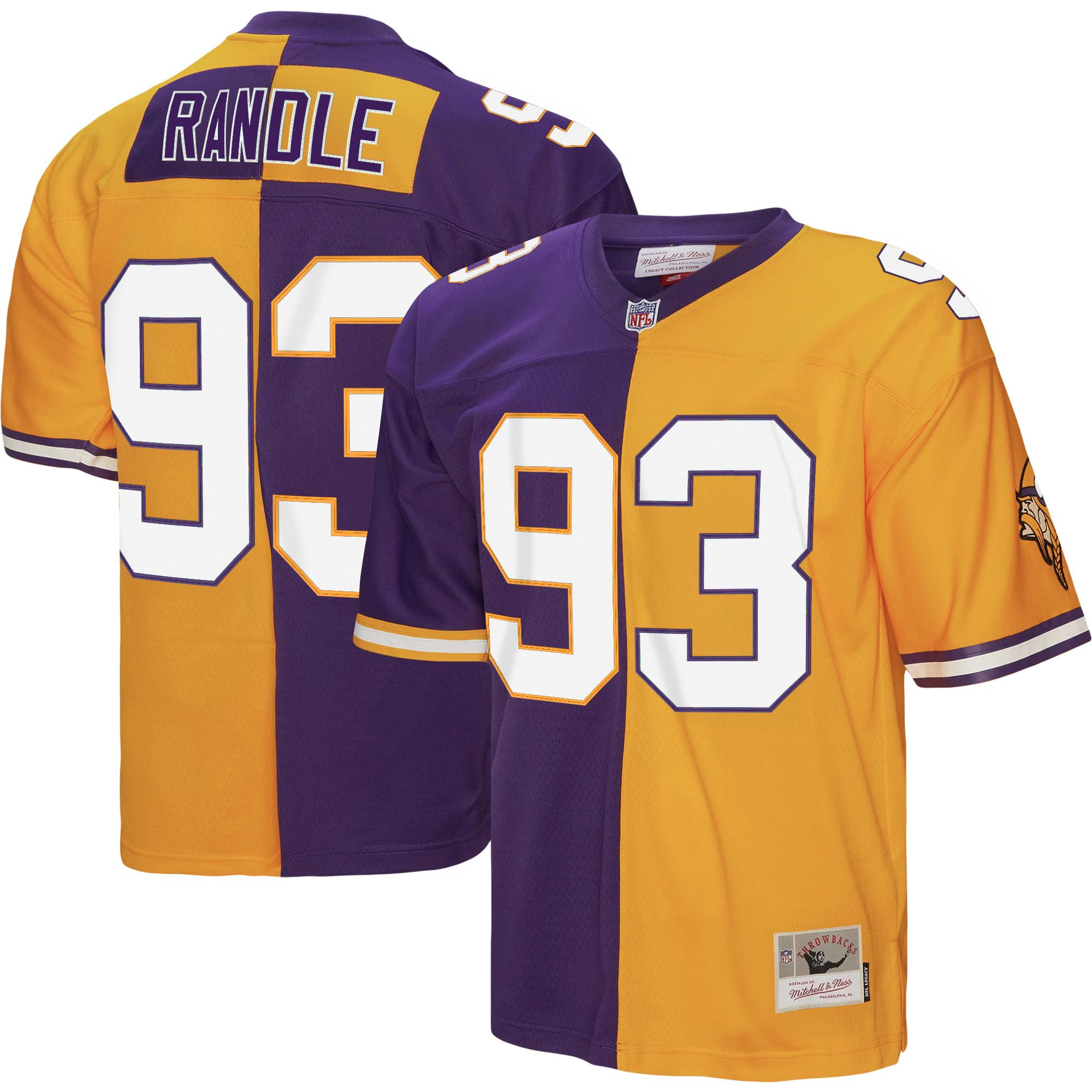 Men's Minnesota Vikings Throwback Player Jersey - All Stitched - Image 31