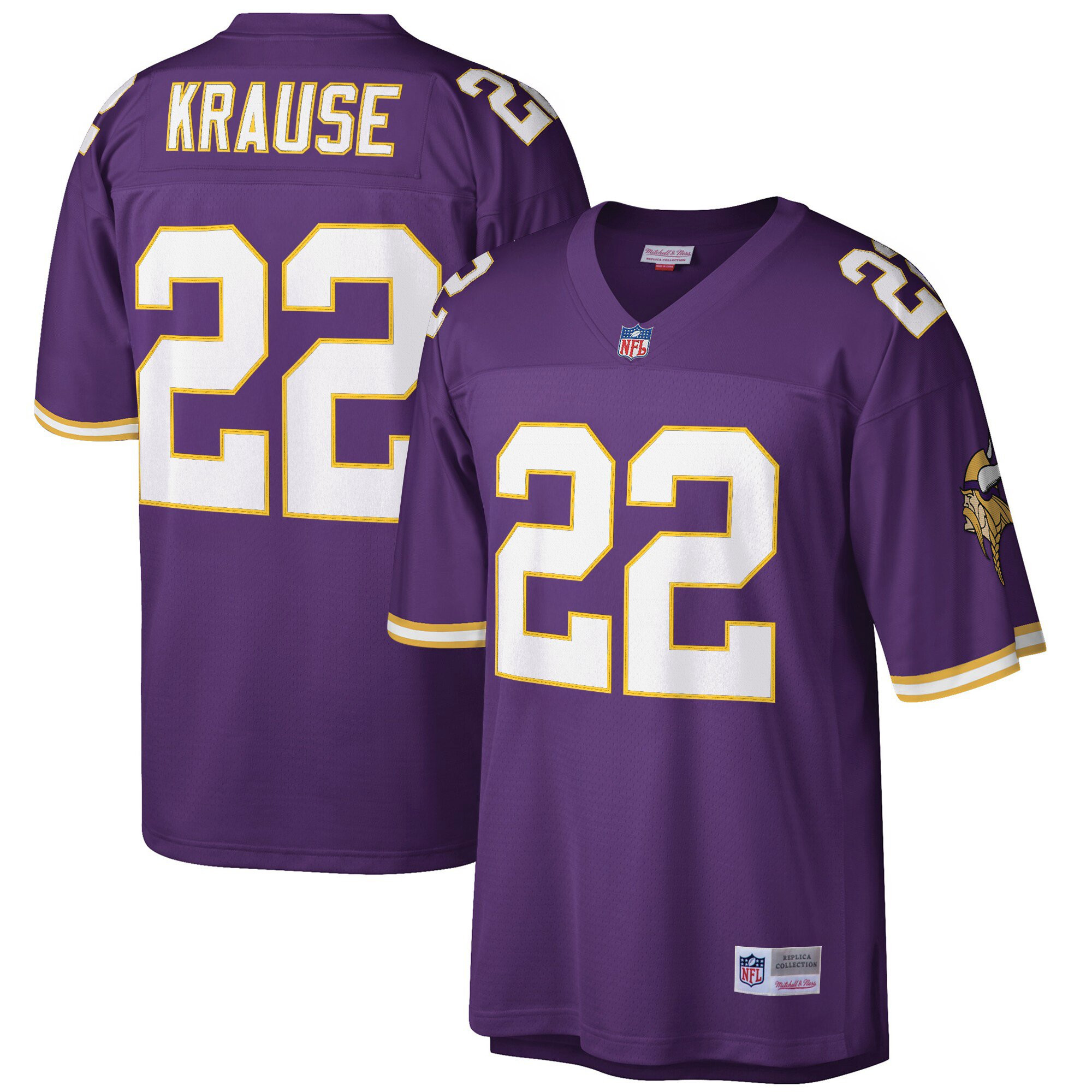 Men's Minnesota Vikings Throwback Player Jersey - All Stitched - Image 24
