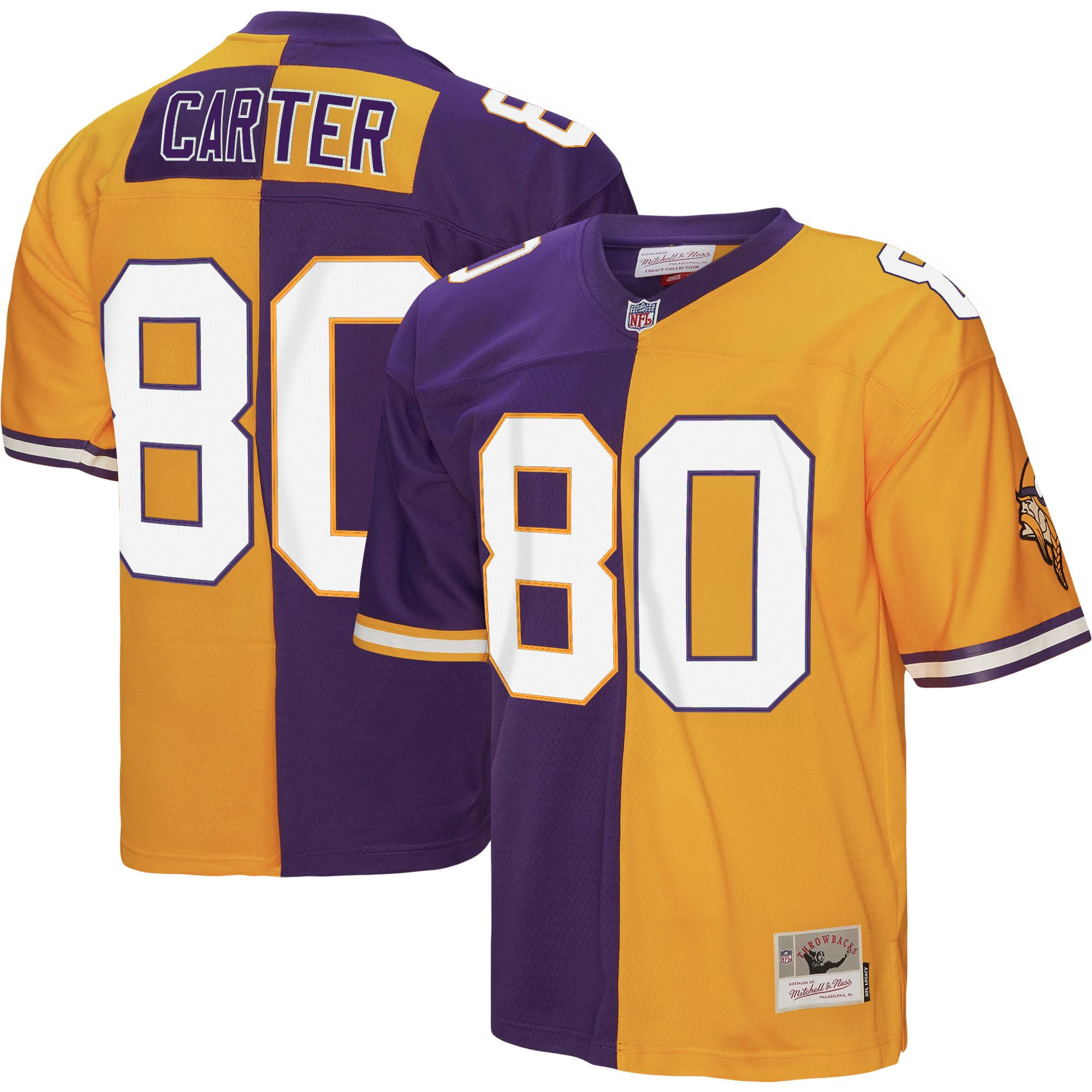 Men's Minnesota Vikings Throwback Player Jersey - All Stitched - Image 30