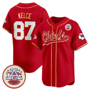 Men's Kansas City Chiefs 2025 Vapor Baseball Jersey - All Stitched