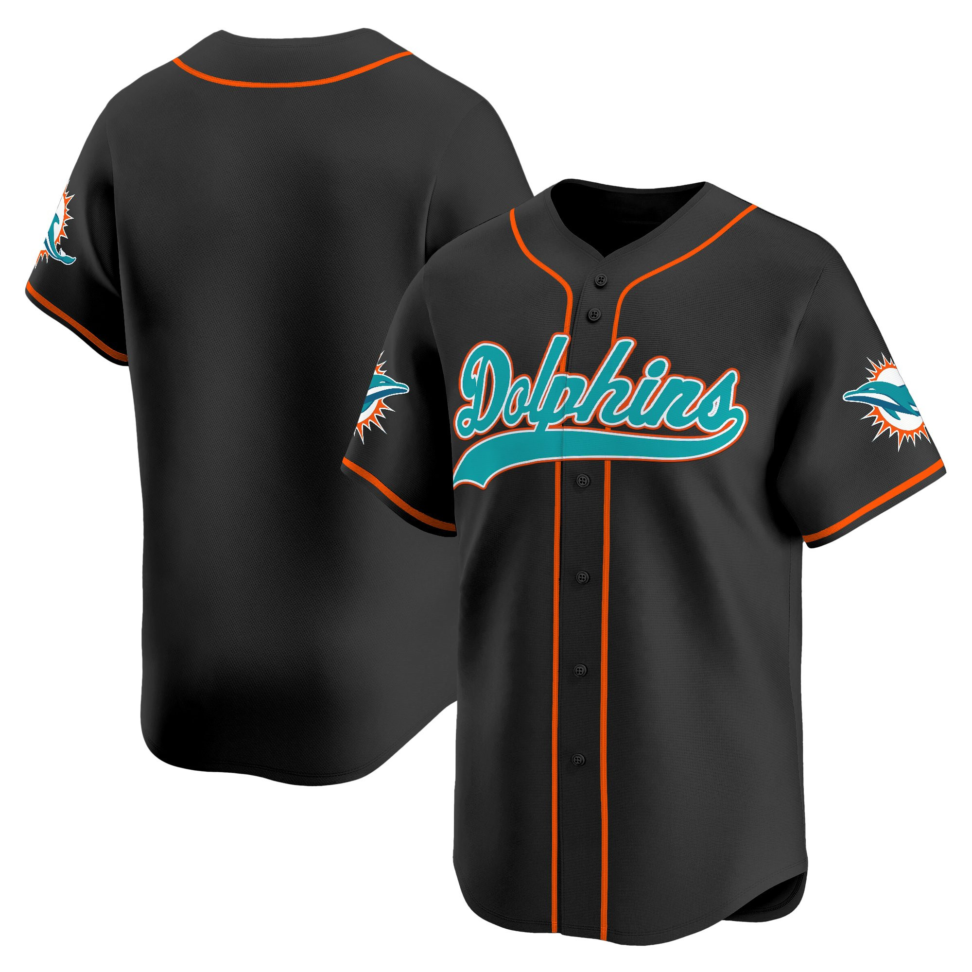 Men's Miami Dolphins 2025 Vapor Baseball Jersey - All Stitched - Image 31