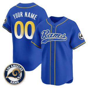 Rams Vapor Baseball Custom Jersey - All Stitched