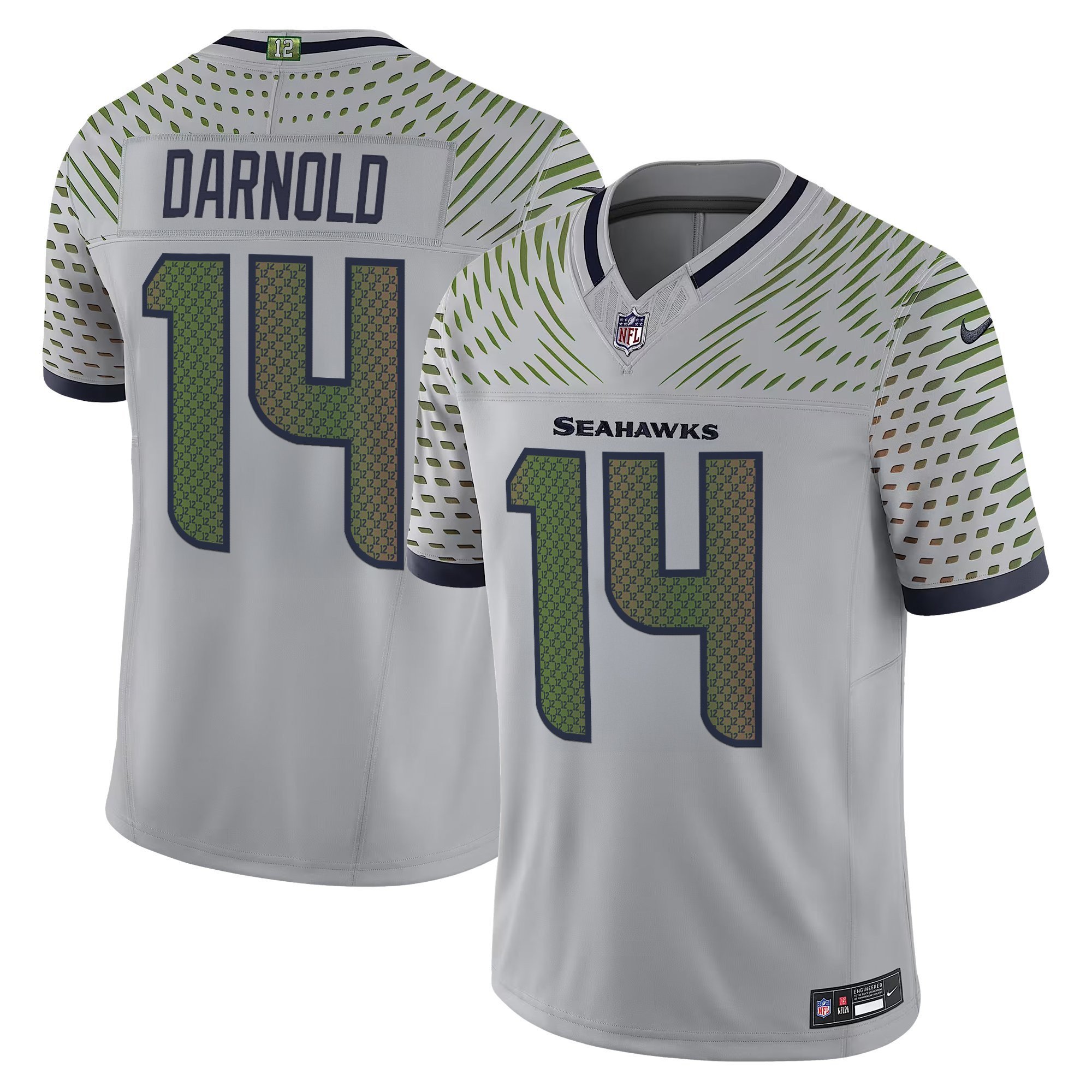 Men's Seattle Seahawks 2025 "Rivalries" Vapor Limited Jersey - All Stitched
