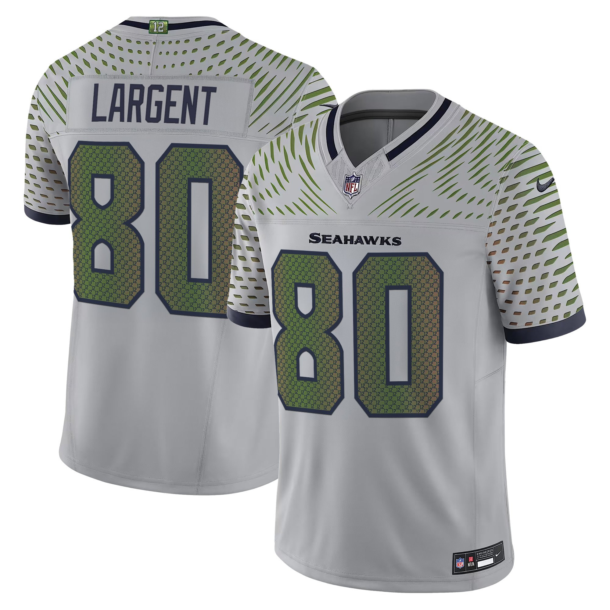 Men's Seattle Seahawks 2025 "Rivalries" Vapor Limited Jersey - All Stitched - Image 7