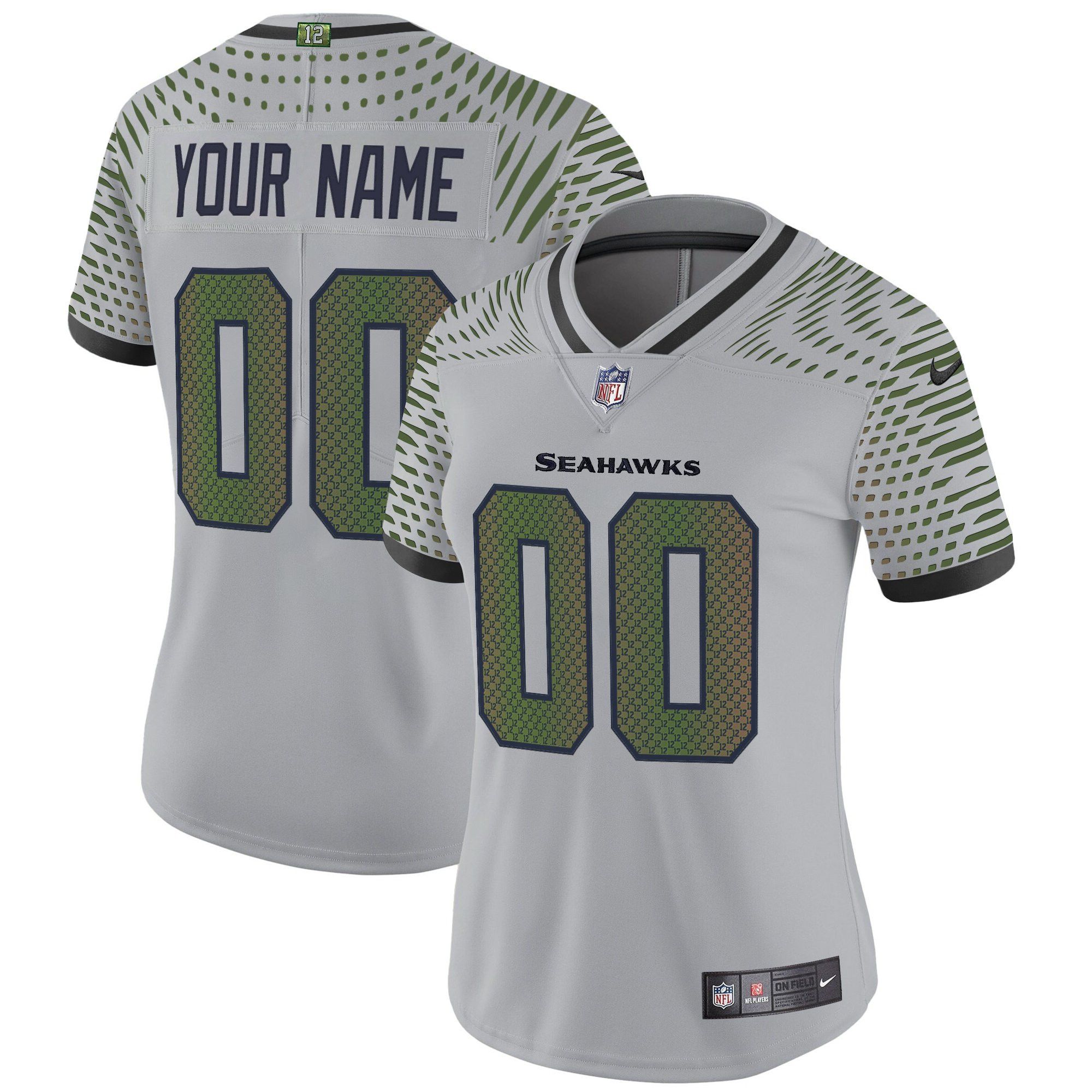 Seattle Seahawks 2025 "Rivalries" Vapor Limited Custom Jersey - All Stitched - Image 5