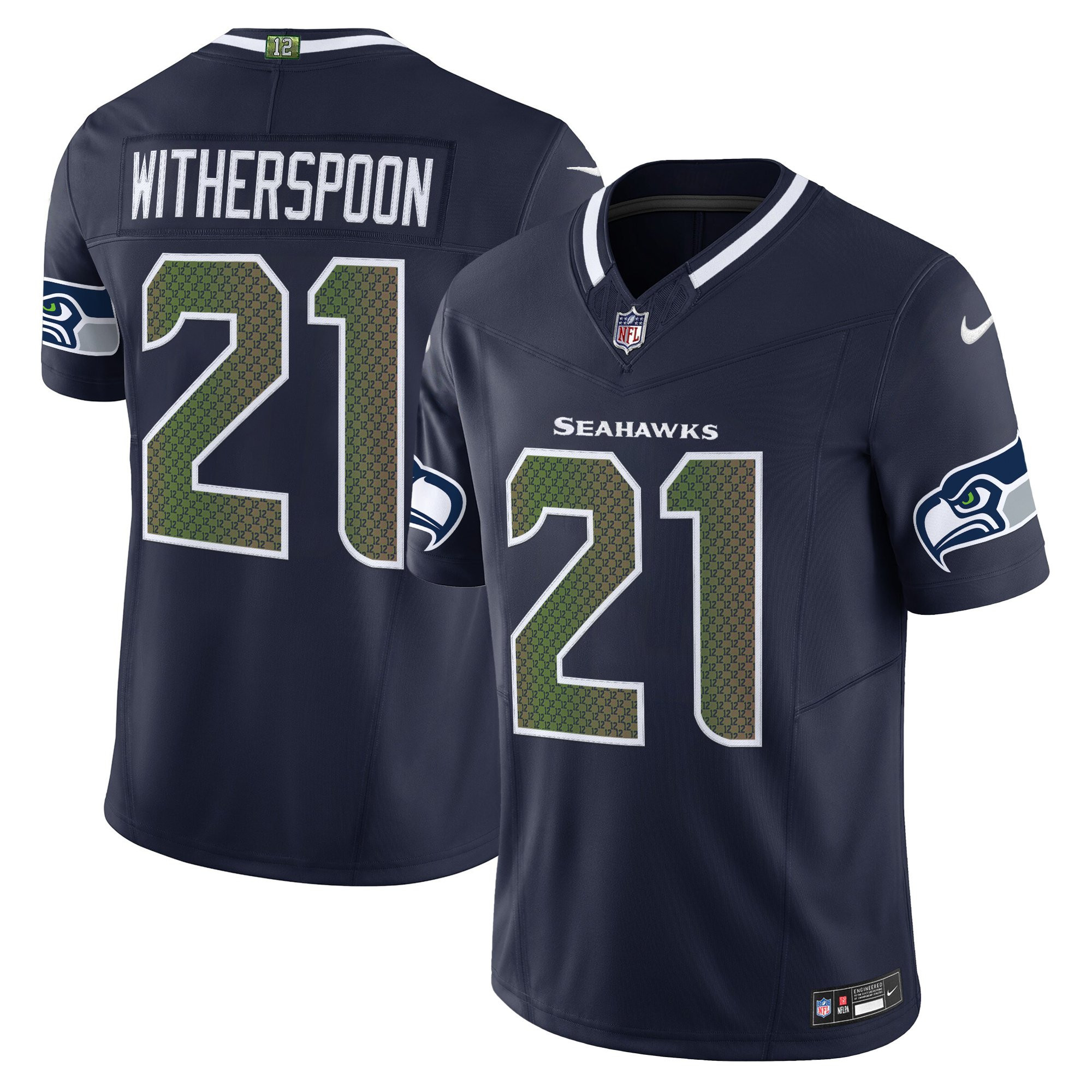Men's Seattle Seahawks 2025 "Rivalries" Vapor Limited Jersey - All Stitched - Image 13