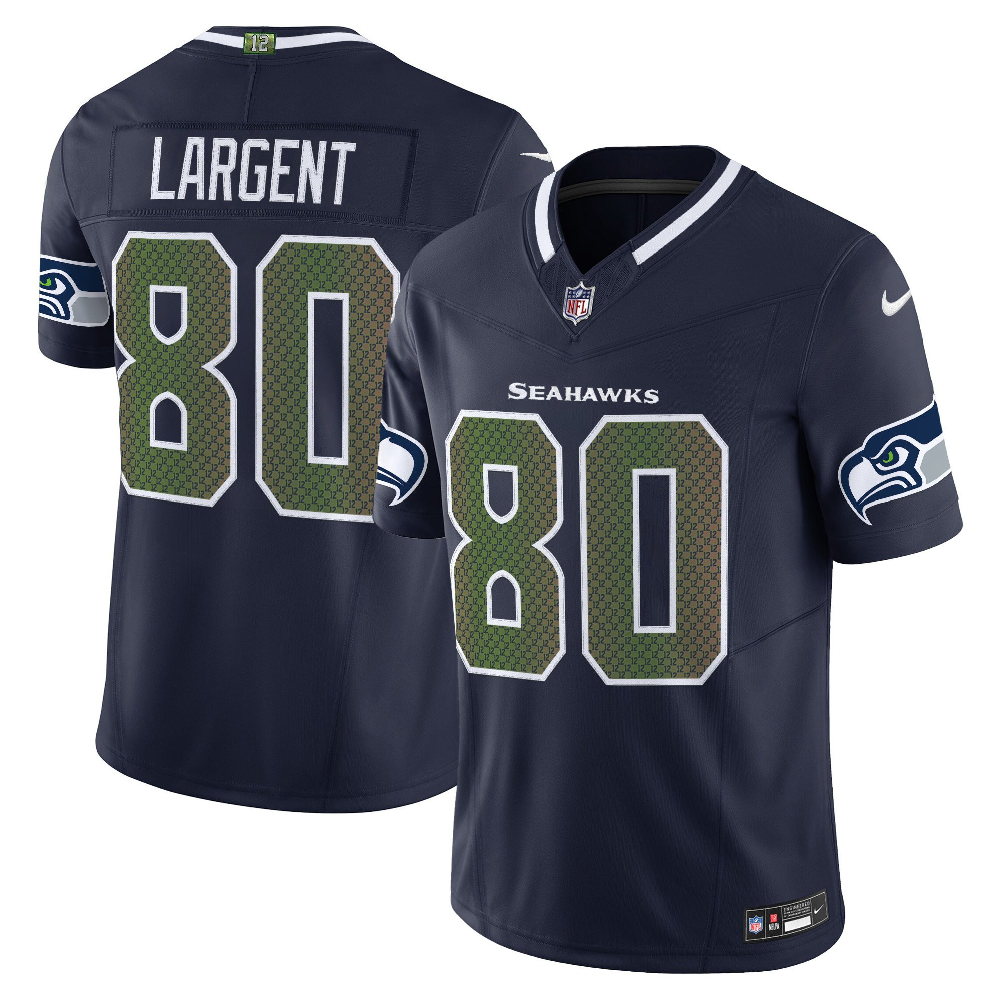 Men's Seattle Seahawks 2025 "Rivalries" Vapor Limited Jersey - All Stitched - Image 15