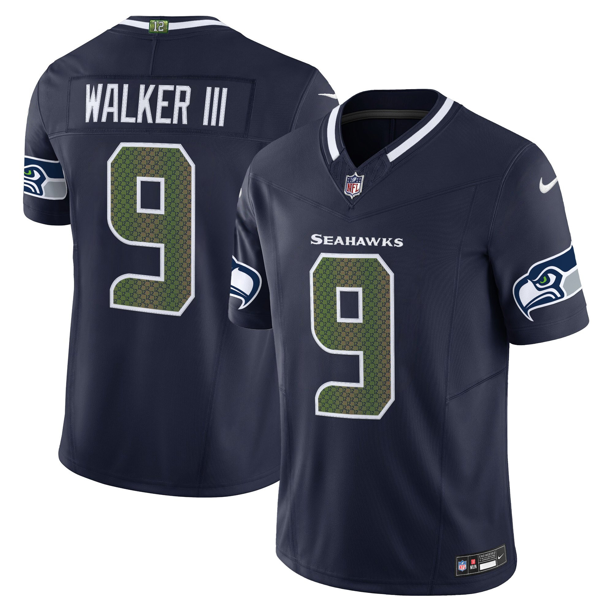 Men's Seattle Seahawks 2025 "Rivalries" Vapor Limited Jersey - All Stitched - Image 14