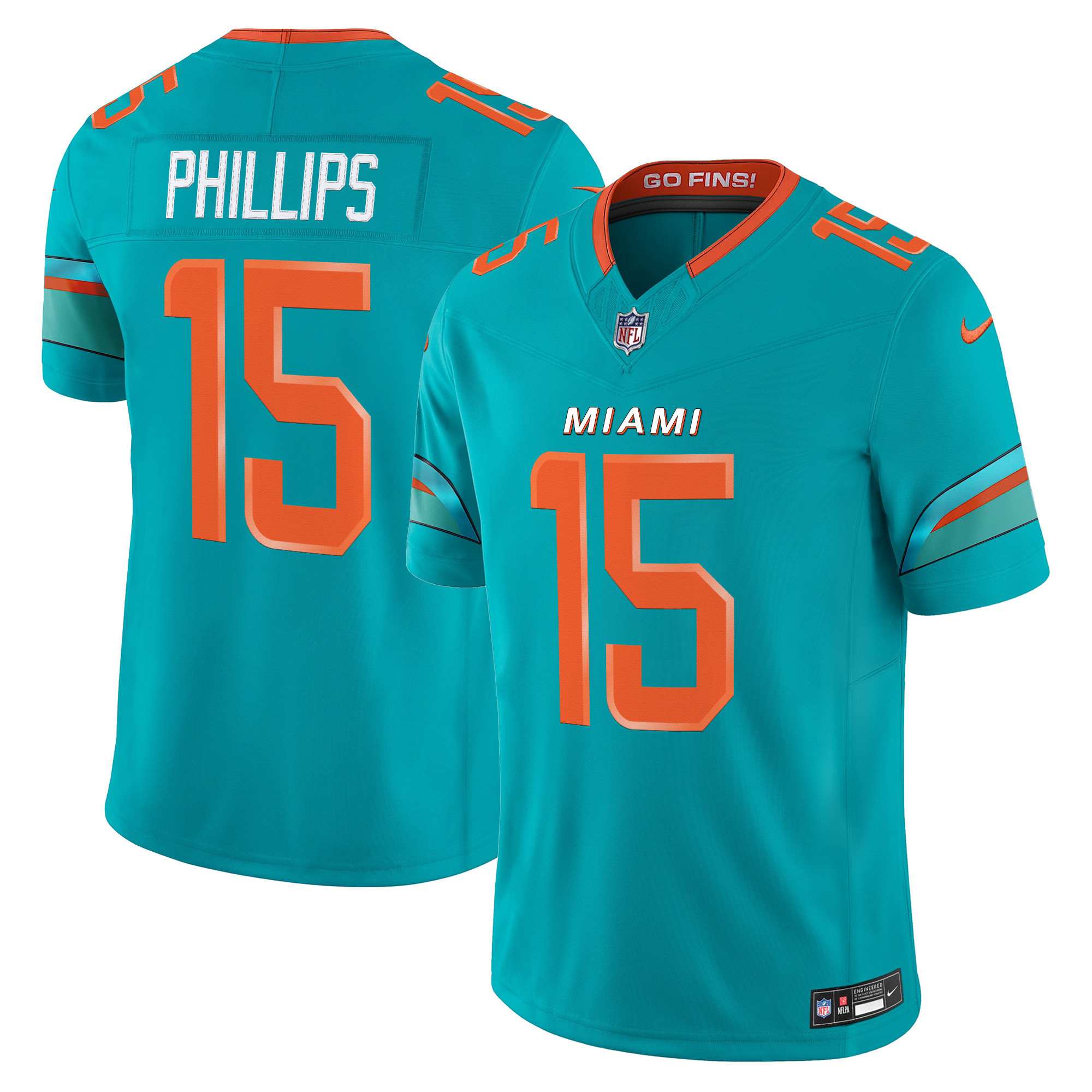 Men's Miami Dolphins 2025 "Rivalries" Vapor Limited Jersey - All Stitched - Image 21