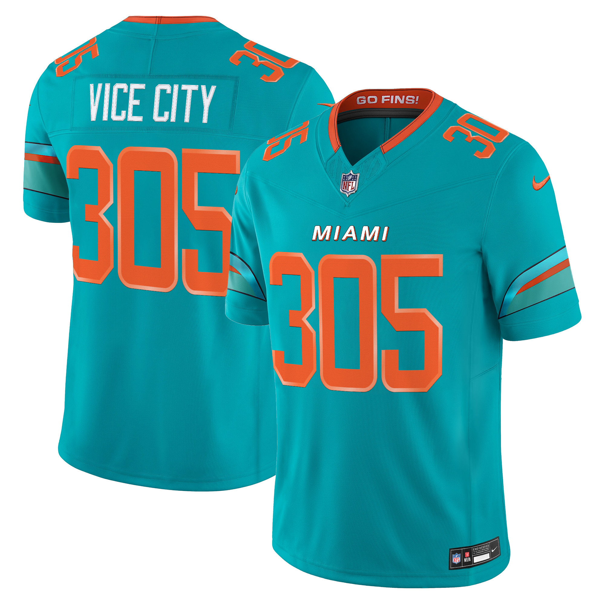 Men's Miami Dolphins 2025 "Rivalries" Vapor Limited Jersey - All Stitched - Image 13