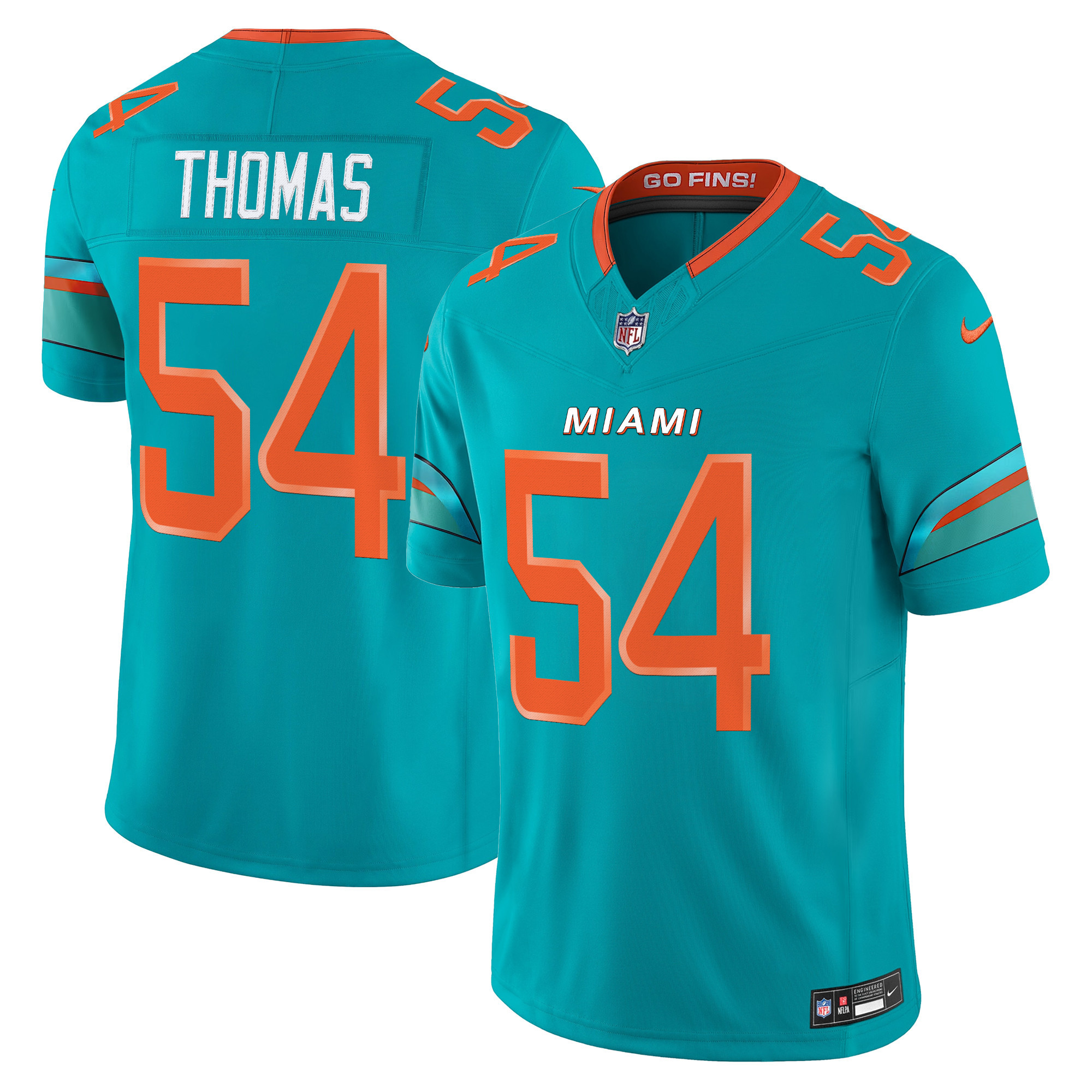 Men's Miami Dolphins 2025 "Rivalries" Vapor Limited Jersey - All Stitched - Image 17