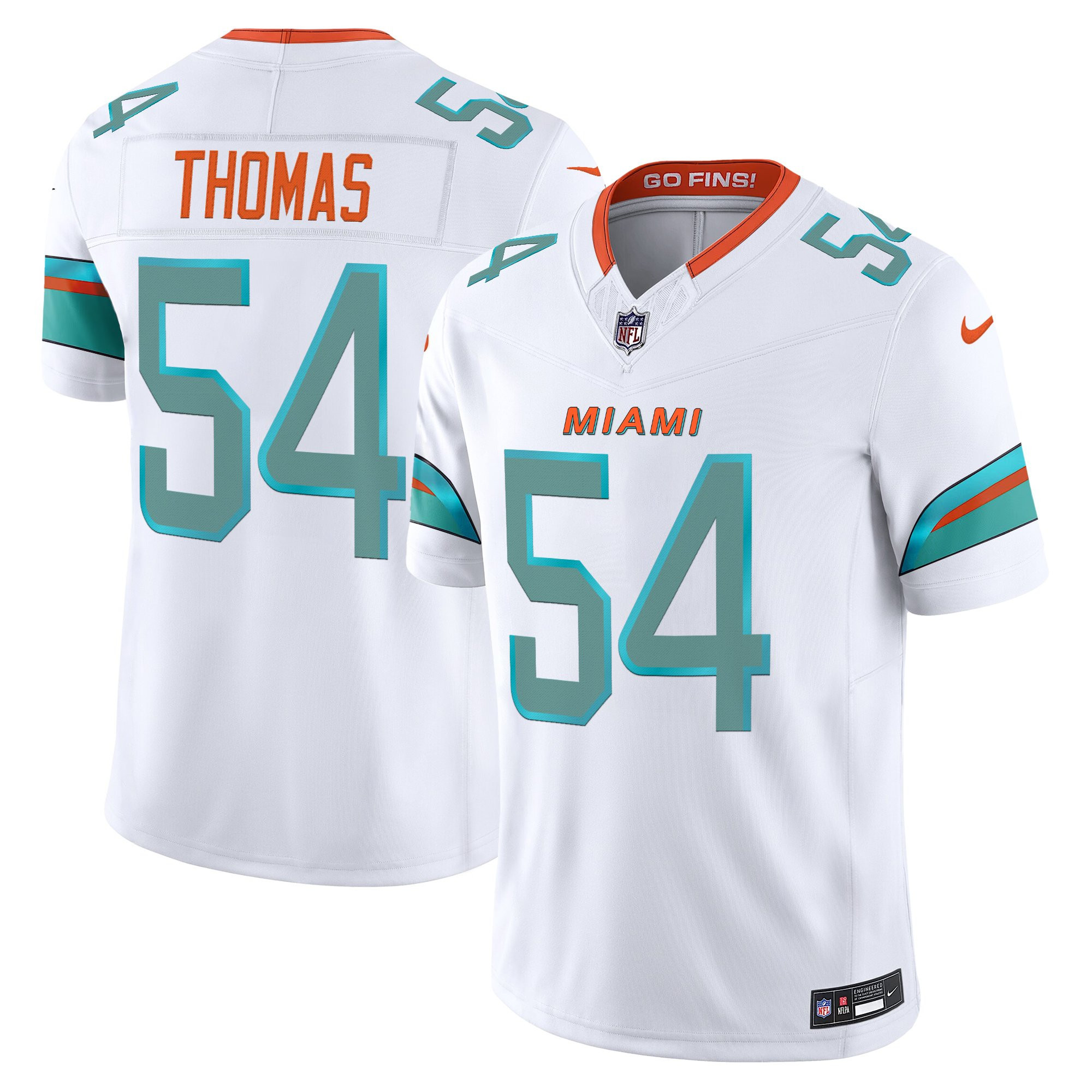 Men's Miami Dolphins 2025 "Rivalries" Vapor Limited Jersey - All Stitched - Image 28