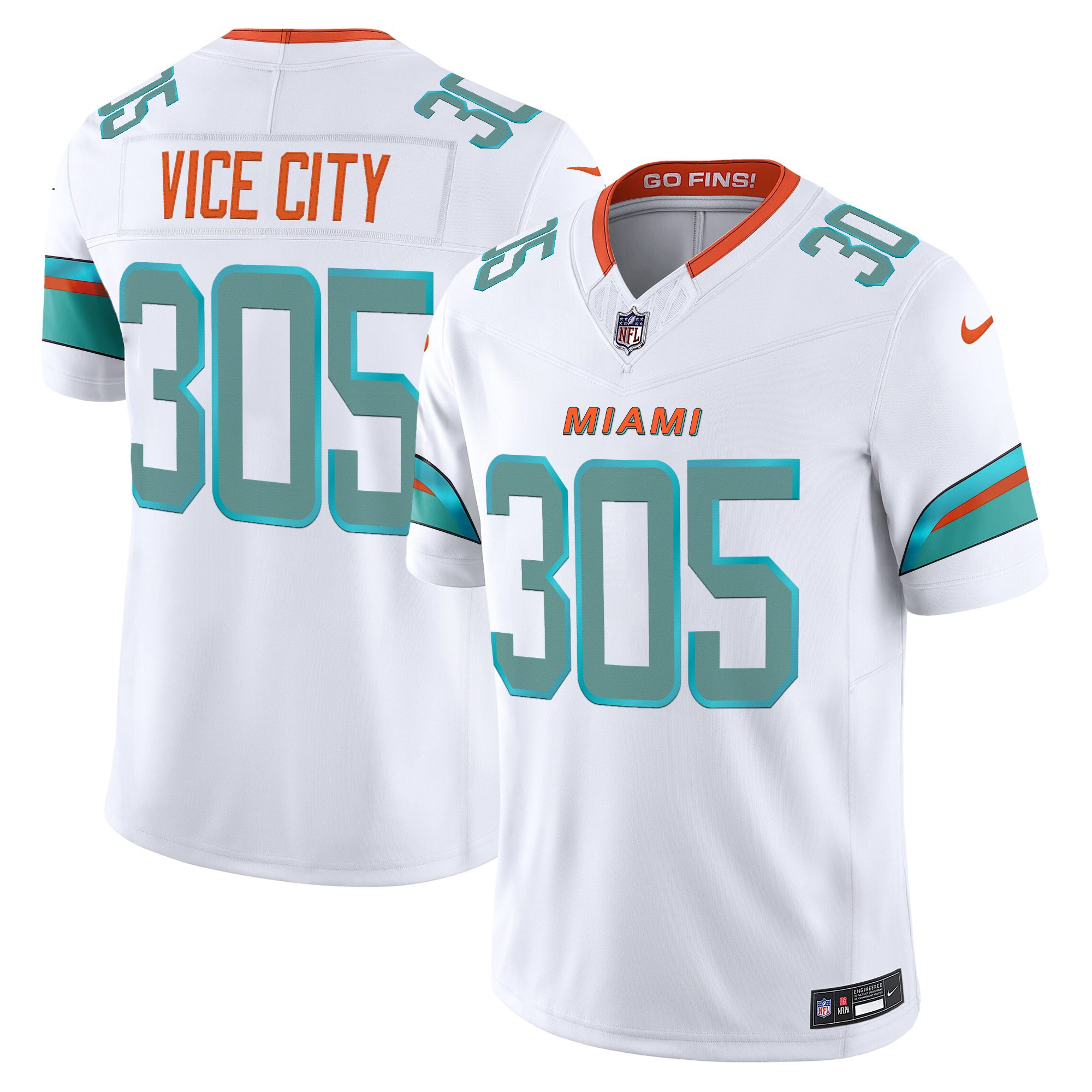 Men's Miami Dolphins 2025 "Rivalries" Vapor Limited Jersey - All Stitched - Image 24