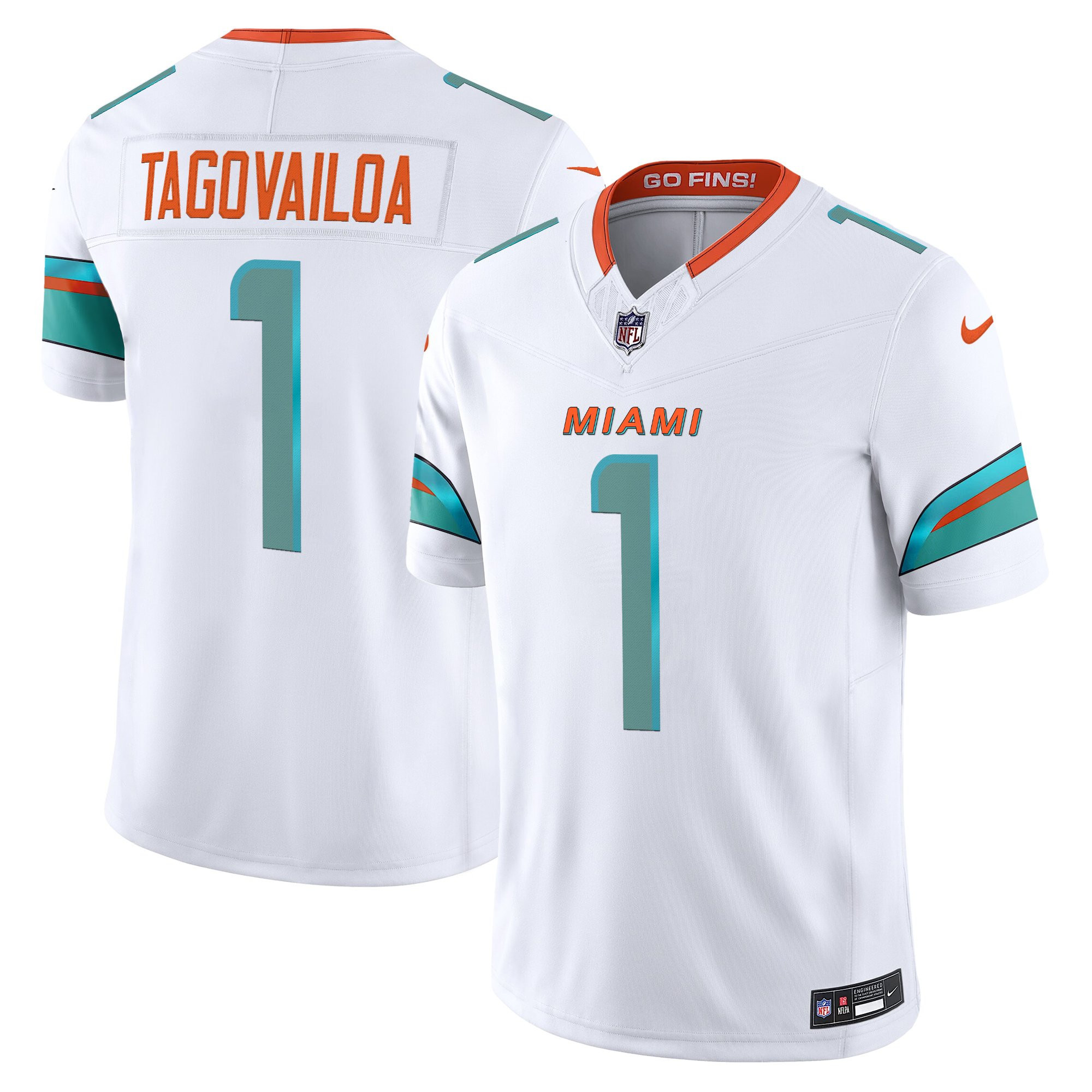 Men's Miami Dolphins 2025 "Rivalries" Vapor Limited Jersey - All Stitched - Image 23