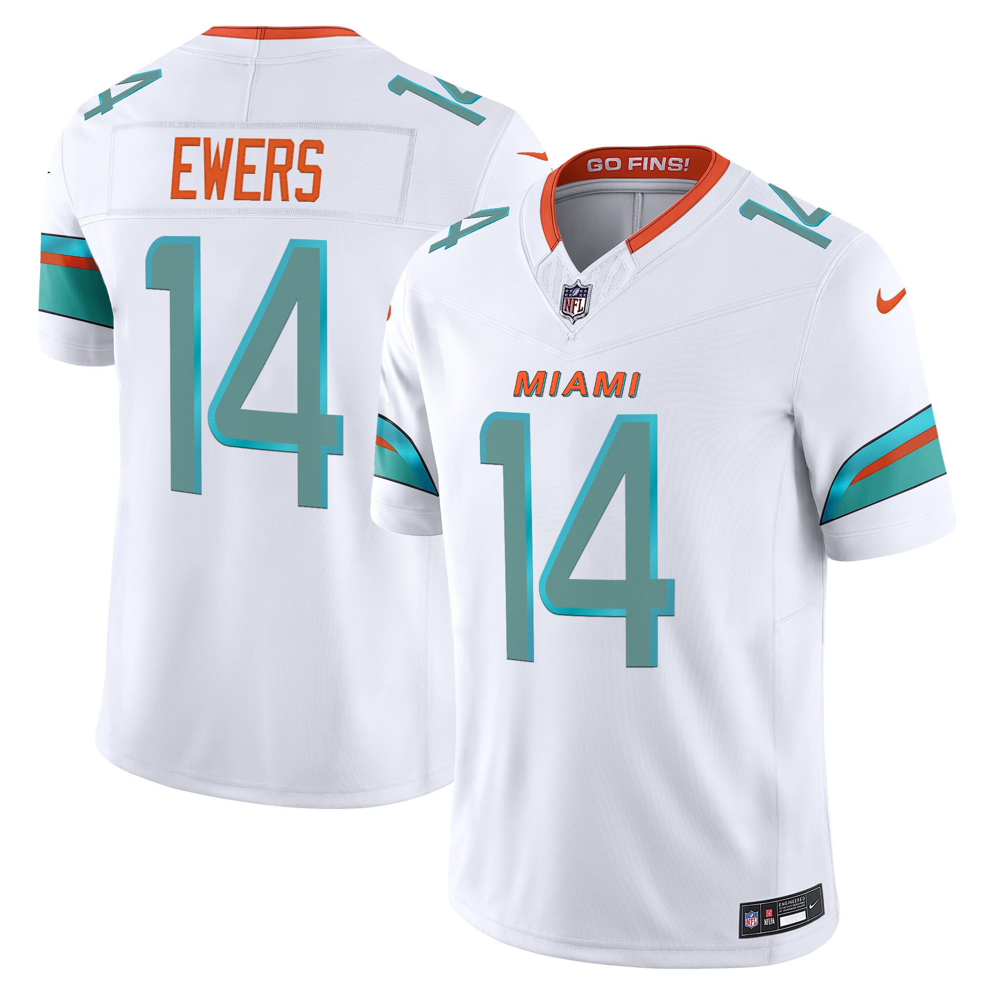 Men's Miami Dolphins 2025 "Rivalries" Vapor Limited Jersey - All Stitched - Image 31