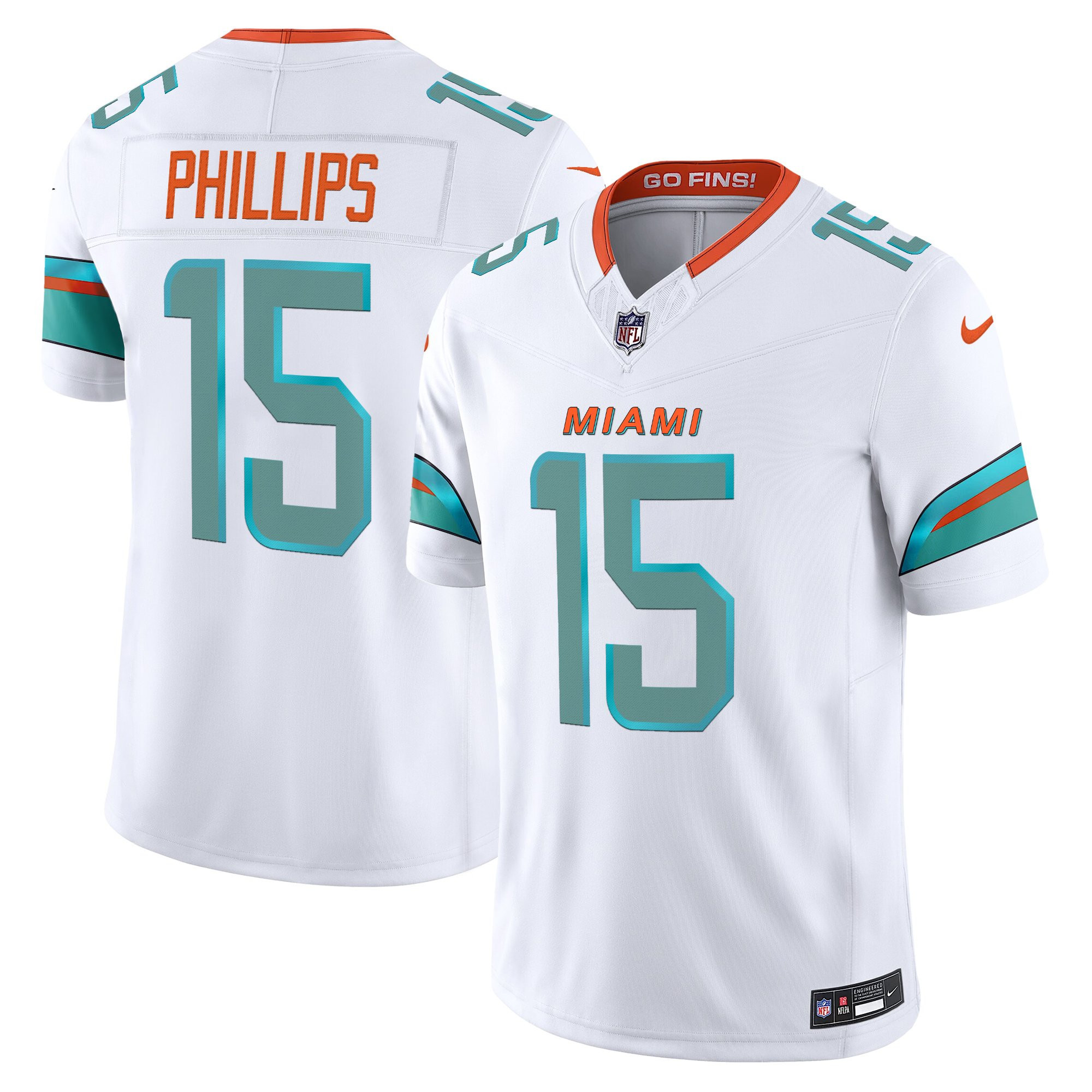 Men's Miami Dolphins 2025 "Rivalries" Vapor Limited Jersey - All Stitched - Image 32