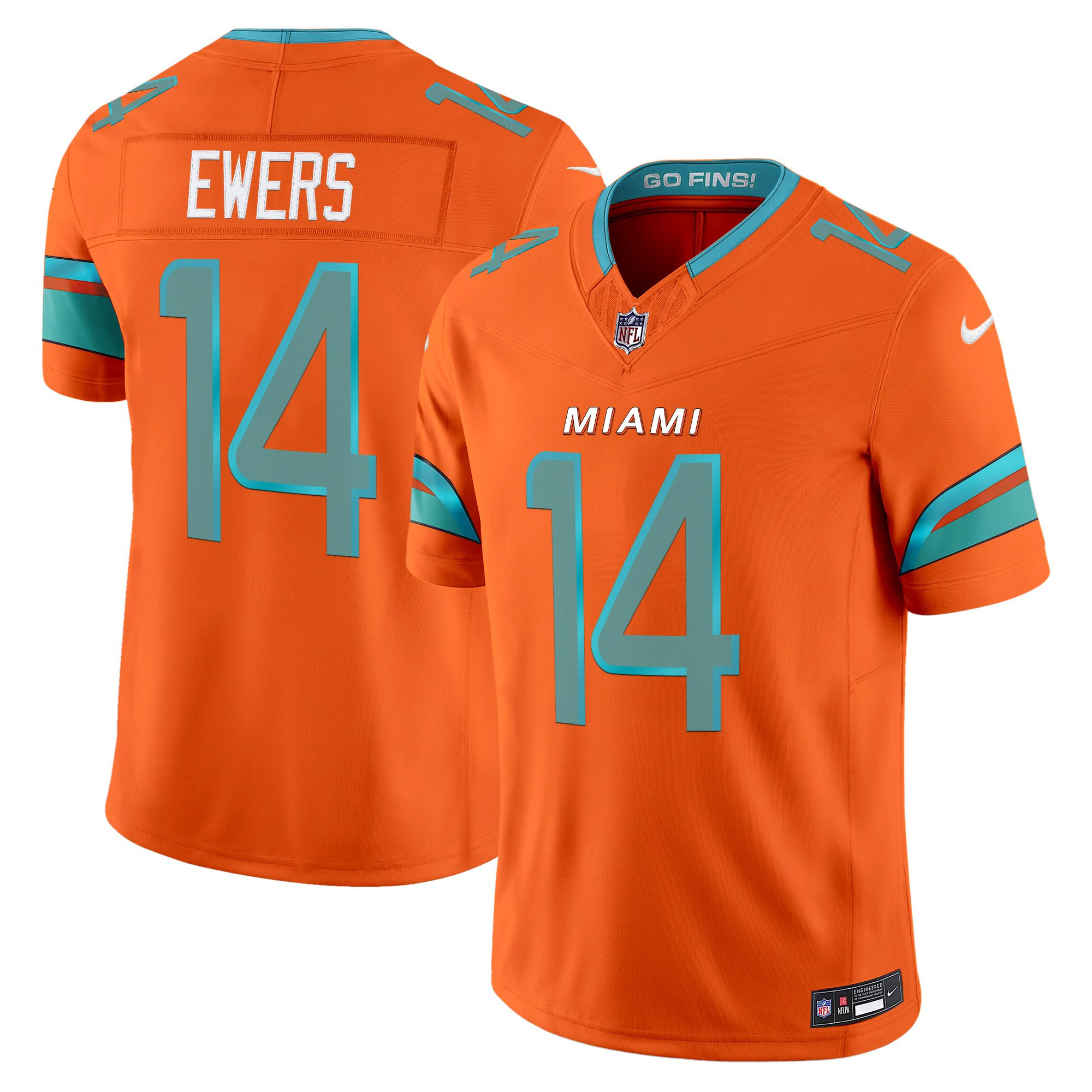 Men's Miami Dolphins 2025 "Rivalries" Vapor Limited Jersey - All Stitched - Image 42
