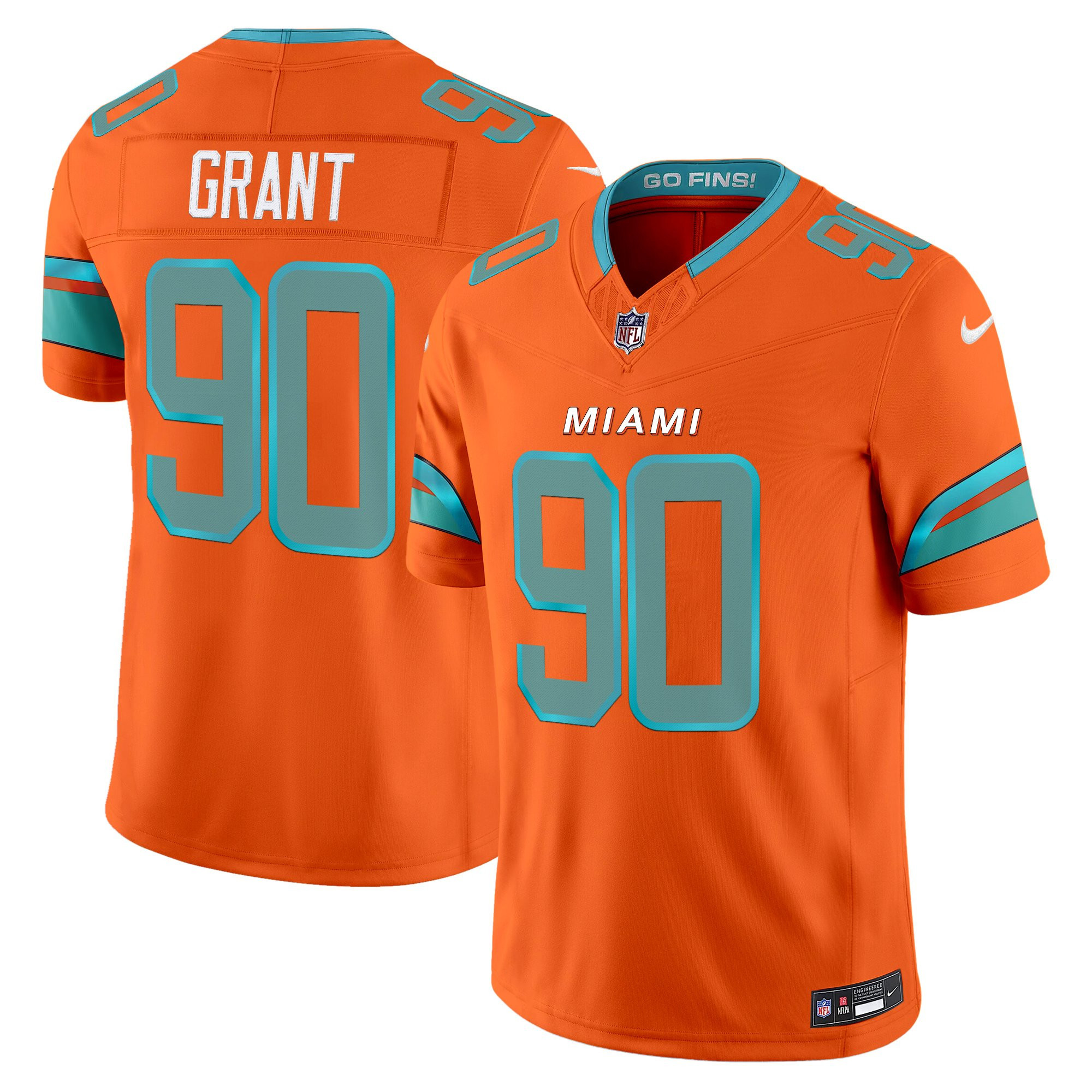 Men's Miami Dolphins 2025 "Rivalries" Vapor Limited Jersey - All Stitched - Image 41
