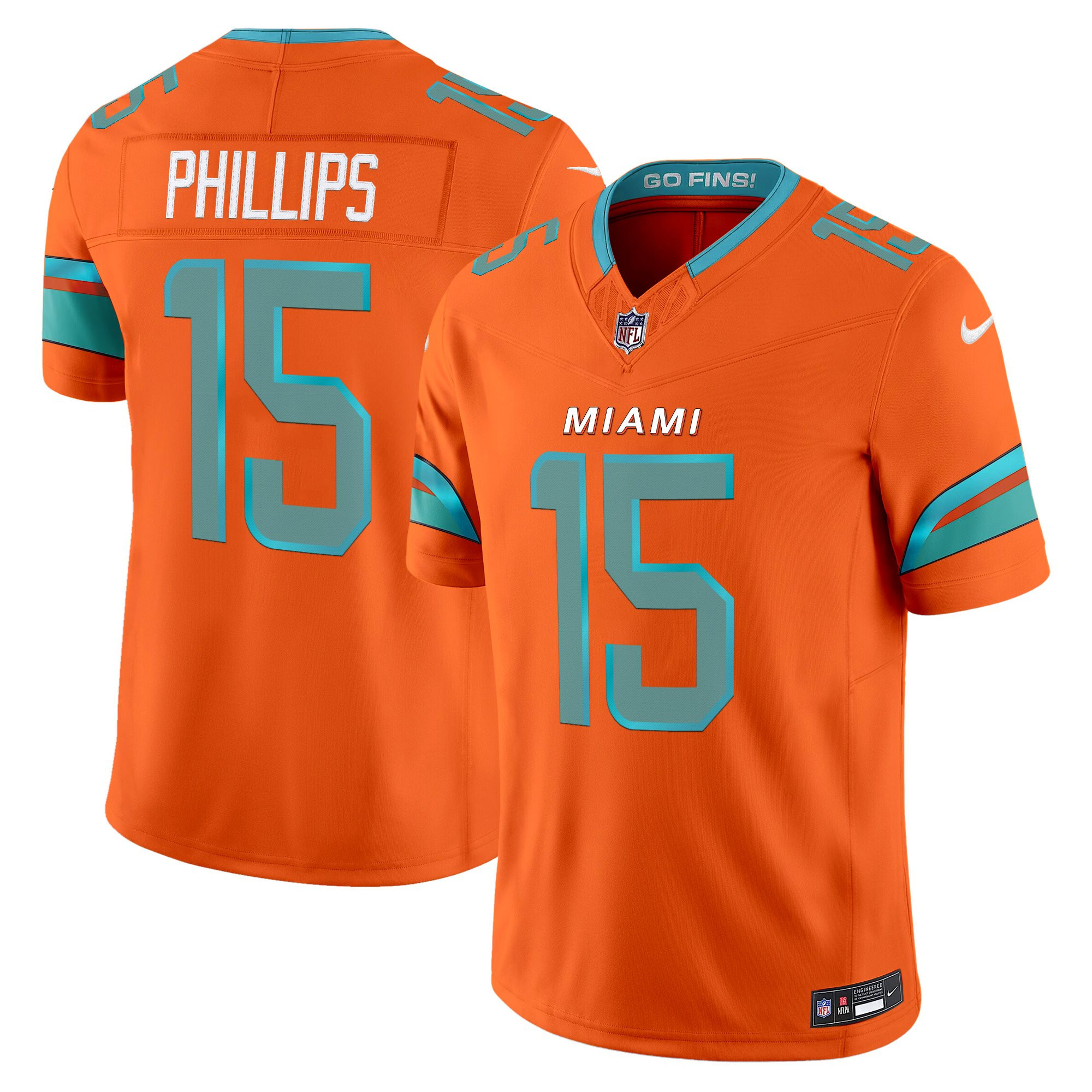 Men's Miami Dolphins 2025 "Rivalries" Vapor Limited Jersey - All Stitched - Image 43