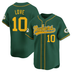 Men's Green Bay Packers 2025 Vapor Baseball Jersey - All Stitched