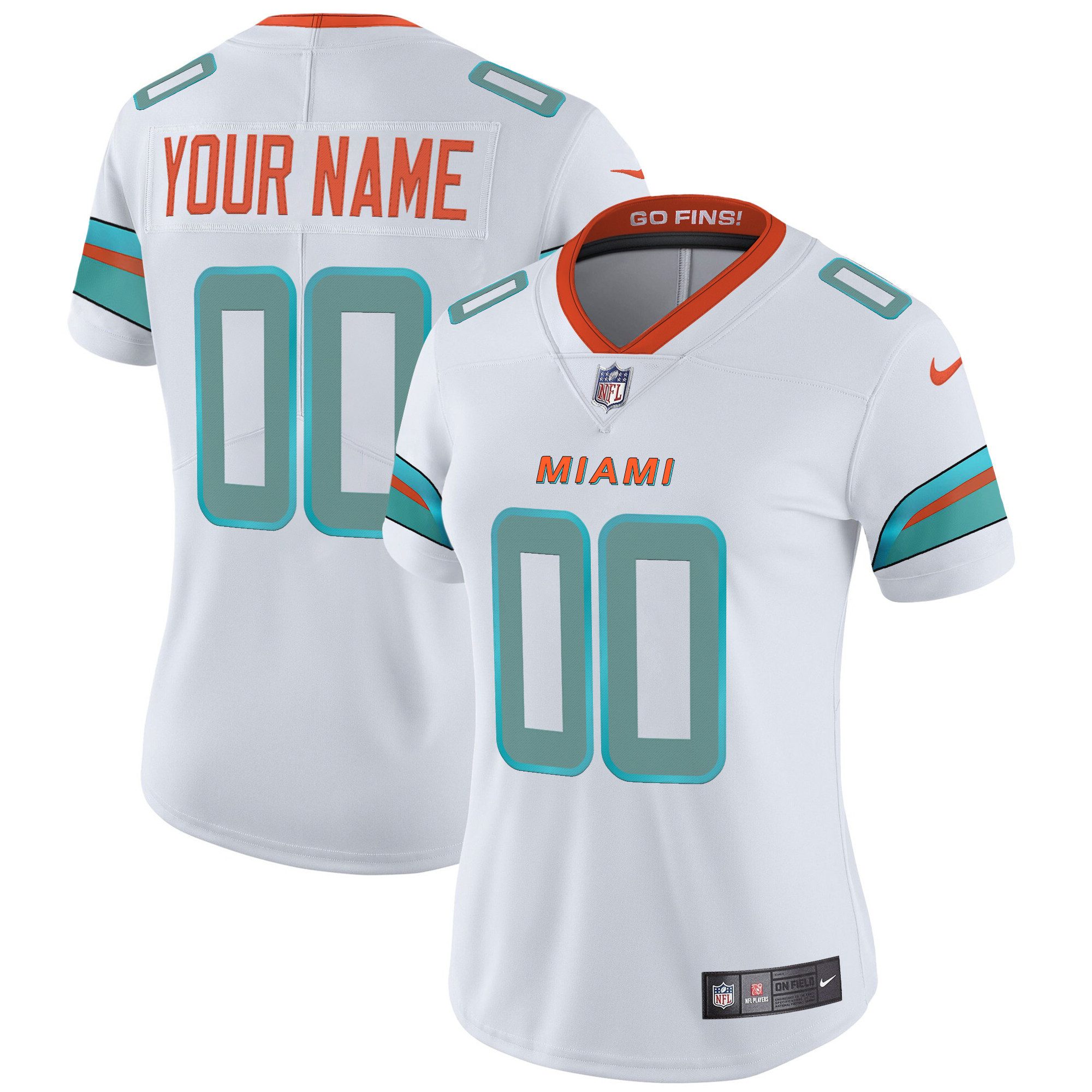 Miami Dolphins 2025 "Rivalries" Vapor Limited Custom Jersey - All Stitched - Image 7