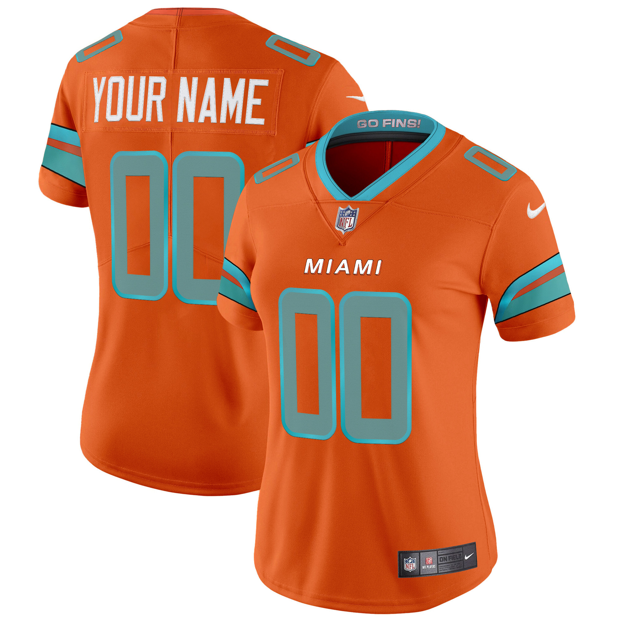 Miami Dolphins 2025 "Rivalries" Vapor Limited Custom Jersey - All Stitched - Image 8