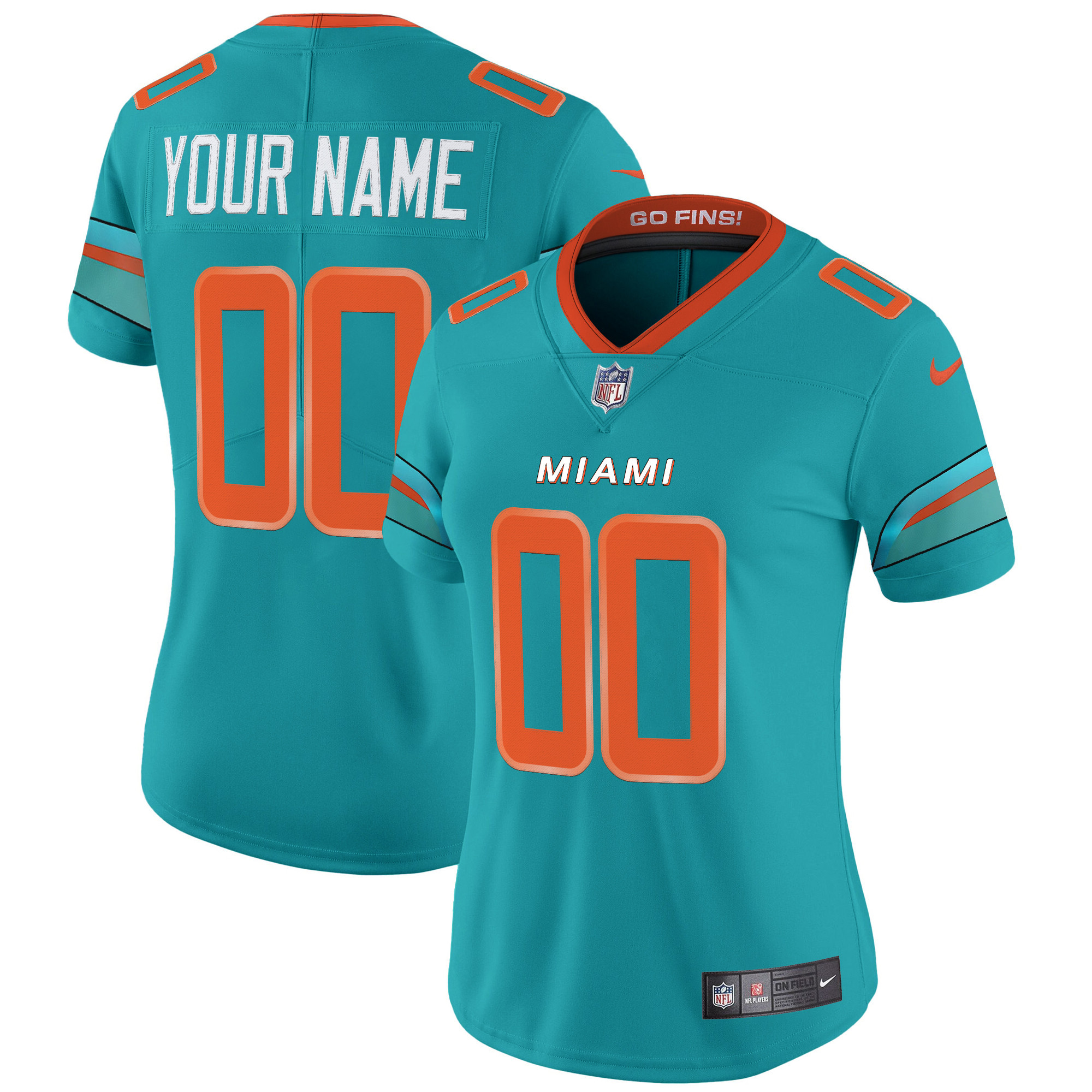 Miami Dolphins 2025 "Rivalries" Vapor Limited Custom Jersey - All Stitched - Image 6