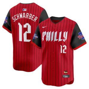 Kyle Schwarber Philadelphia Phillies Jersey - All Stitched