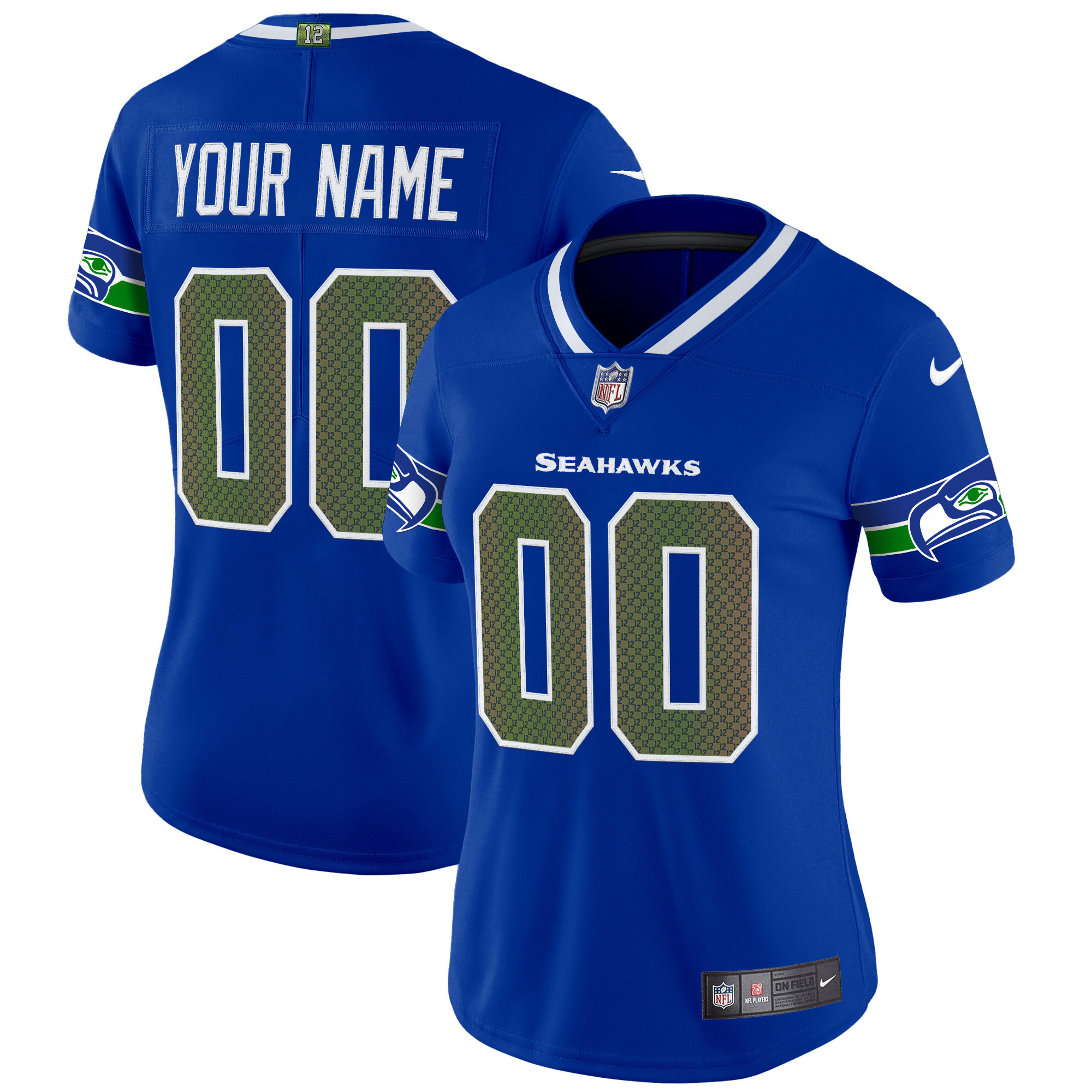 Seattle Seahawks 2025 "Rivalries" Vapor Limited Custom Jersey - All Stitched - Image 8