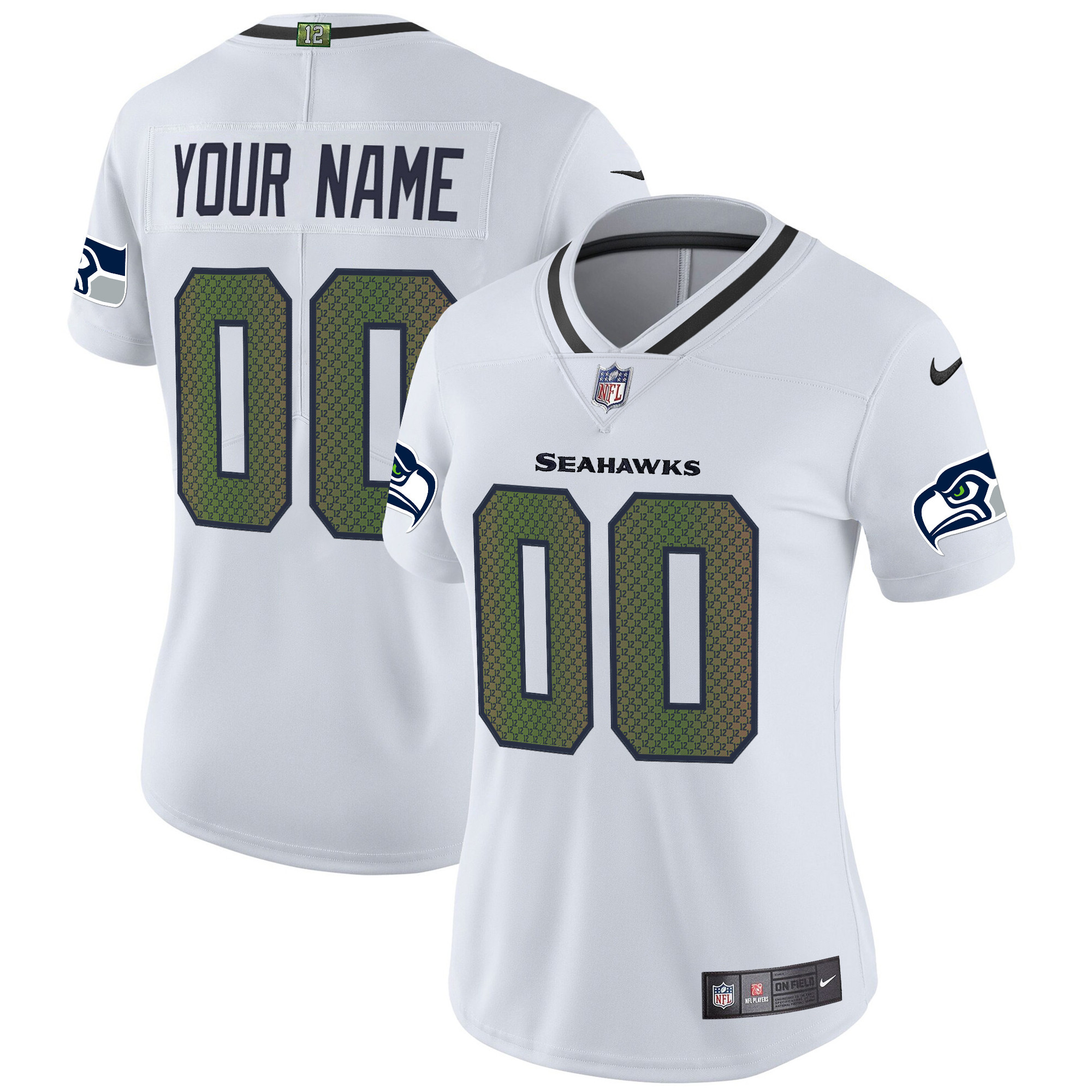 Seattle Seahawks 2025 "Rivalries" Vapor Limited Custom Jersey - All Stitched - Image 7