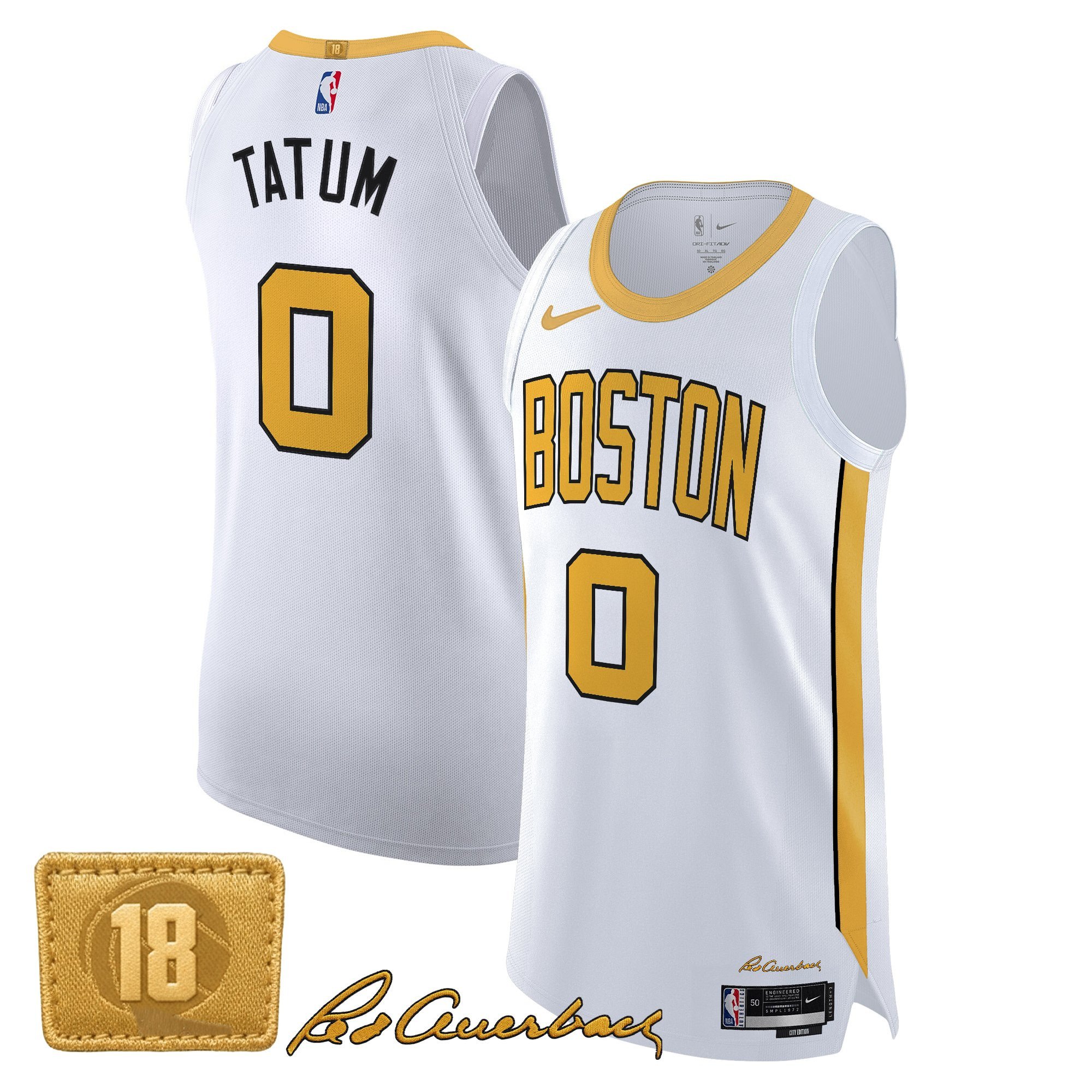 Boston Celtics 2025/26 City Edition Swingman Jersey - All Stitched