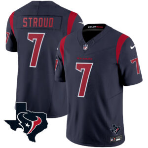 Men's Houston Texans Color Rush Legend Vapor Jersey V2 - All Stitched