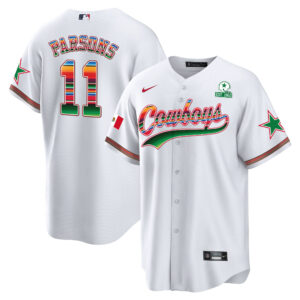Men's Cowboys Baseball Mexico Jersey - All Stitched