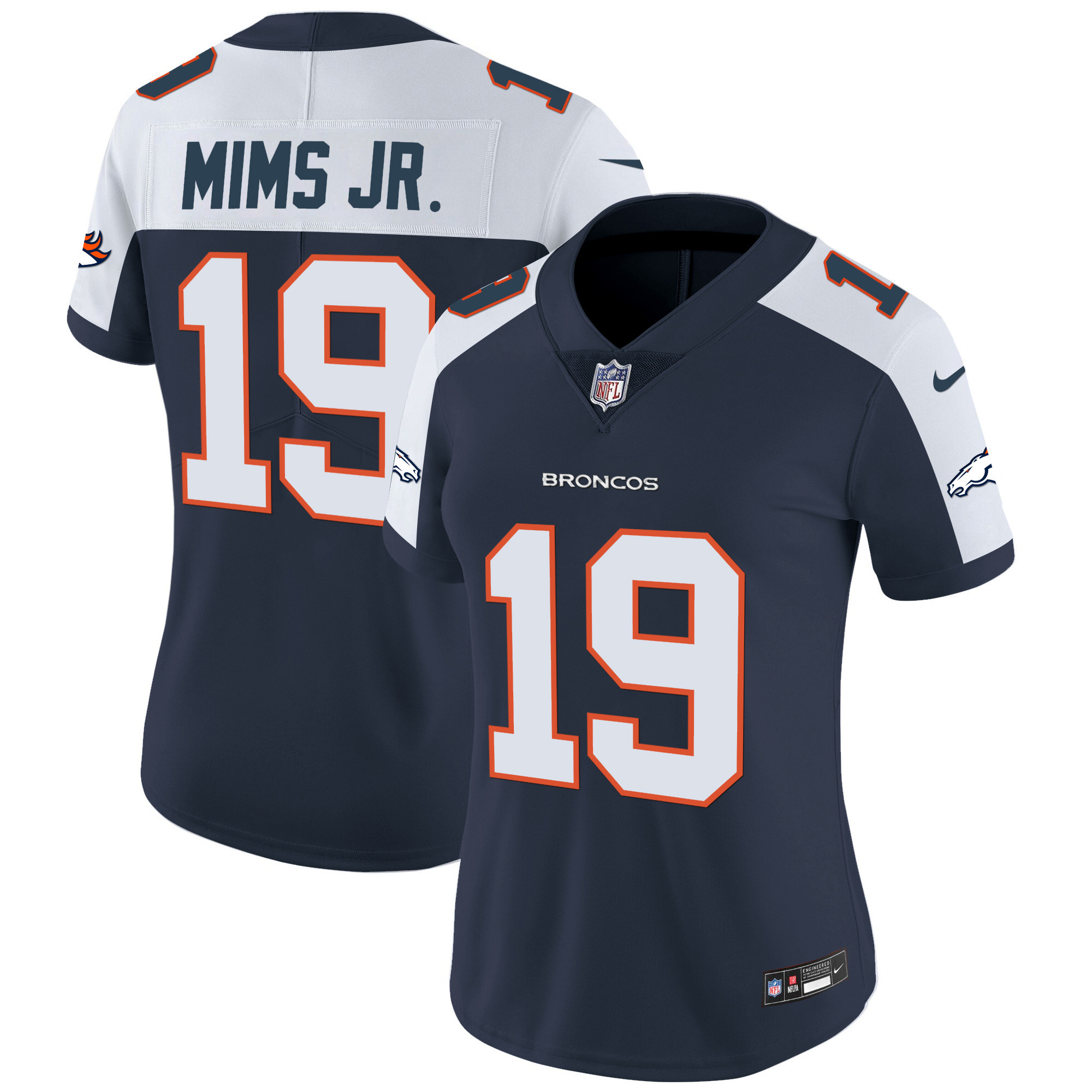 Women's Denver Broncos Vapor Limited Jersey - All Stitched - Image 32