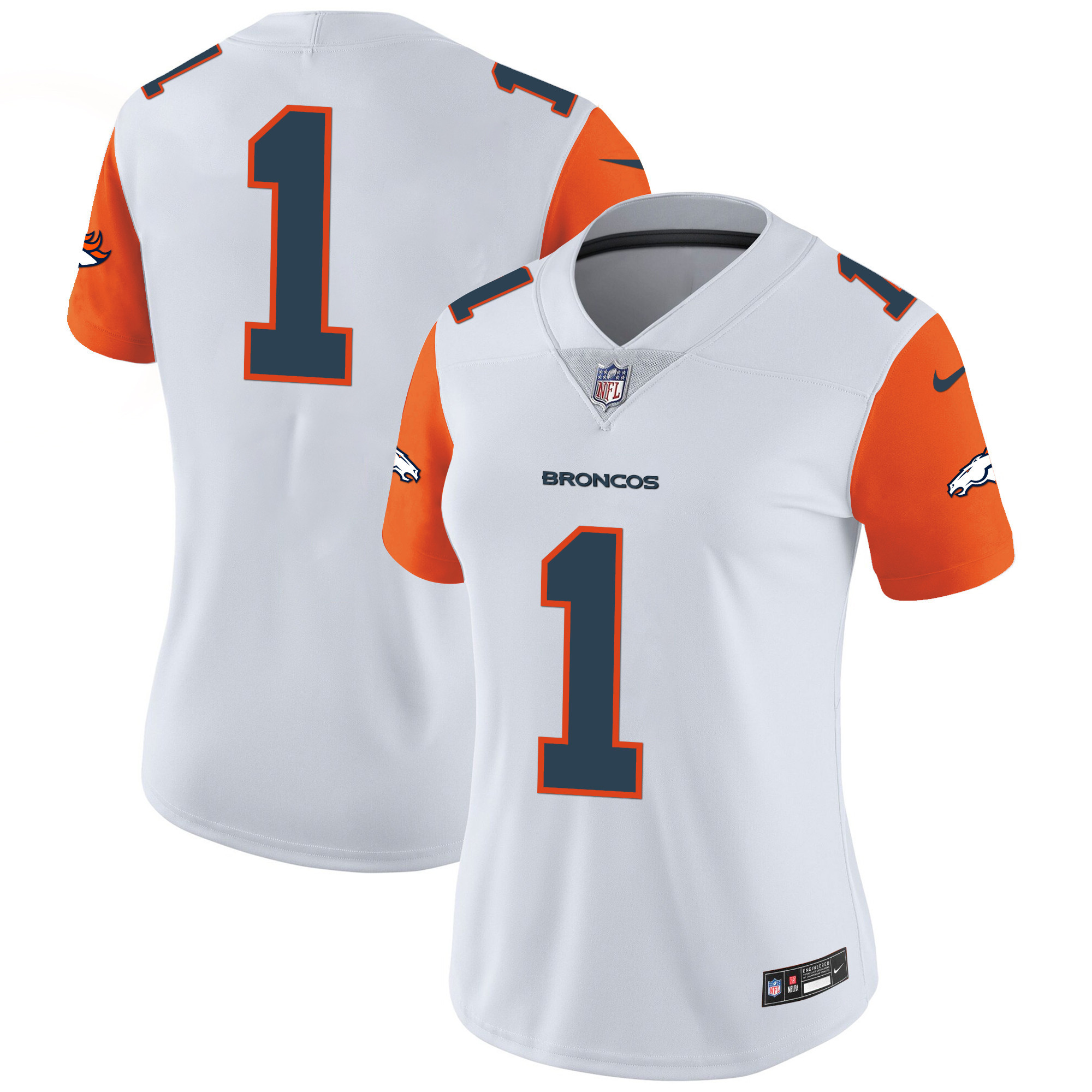 Women's Denver Broncos Vapor Limited Jersey - All Stitched - Image 42