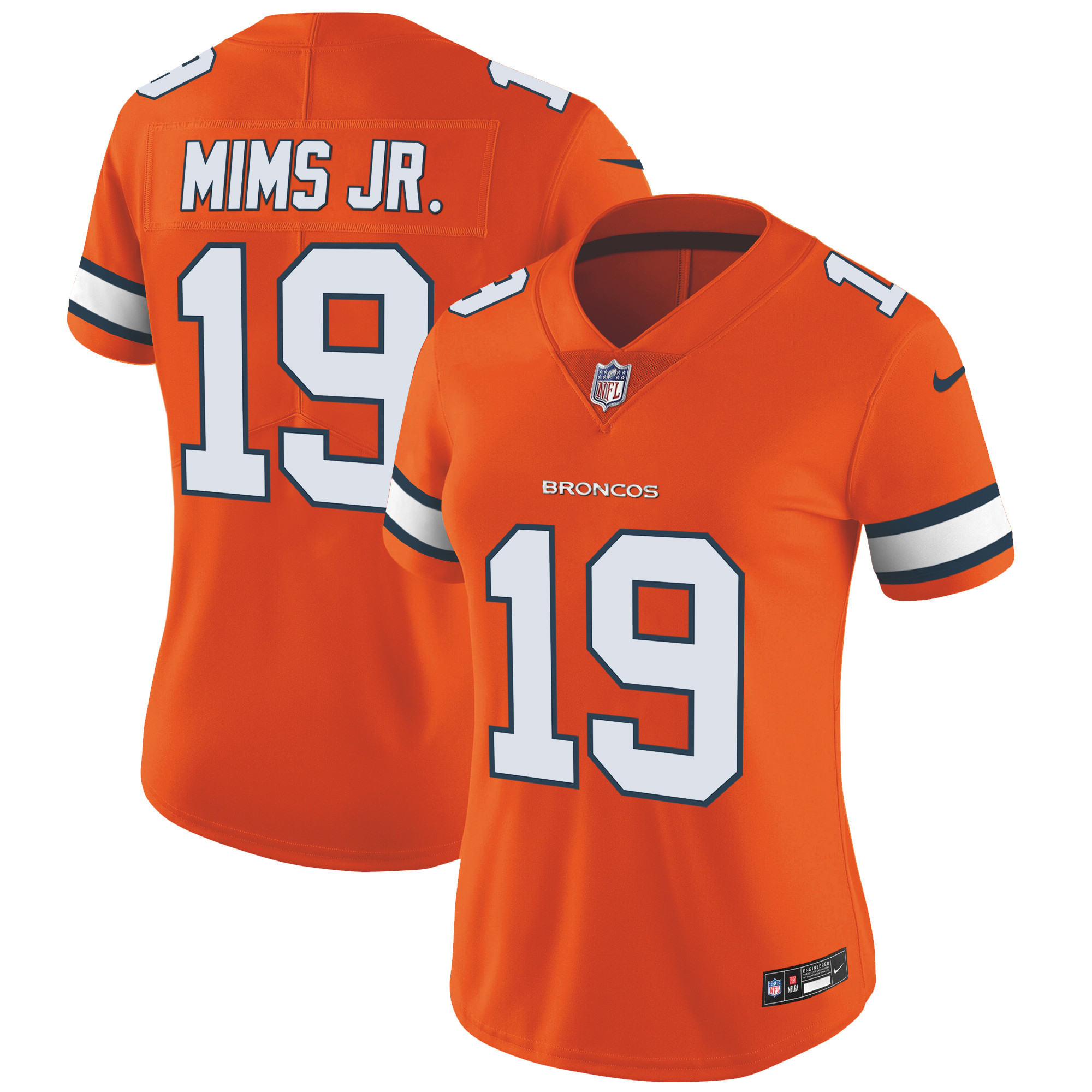 Women's Denver Broncos Vapor Limited Jersey - All Stitched - Image 4