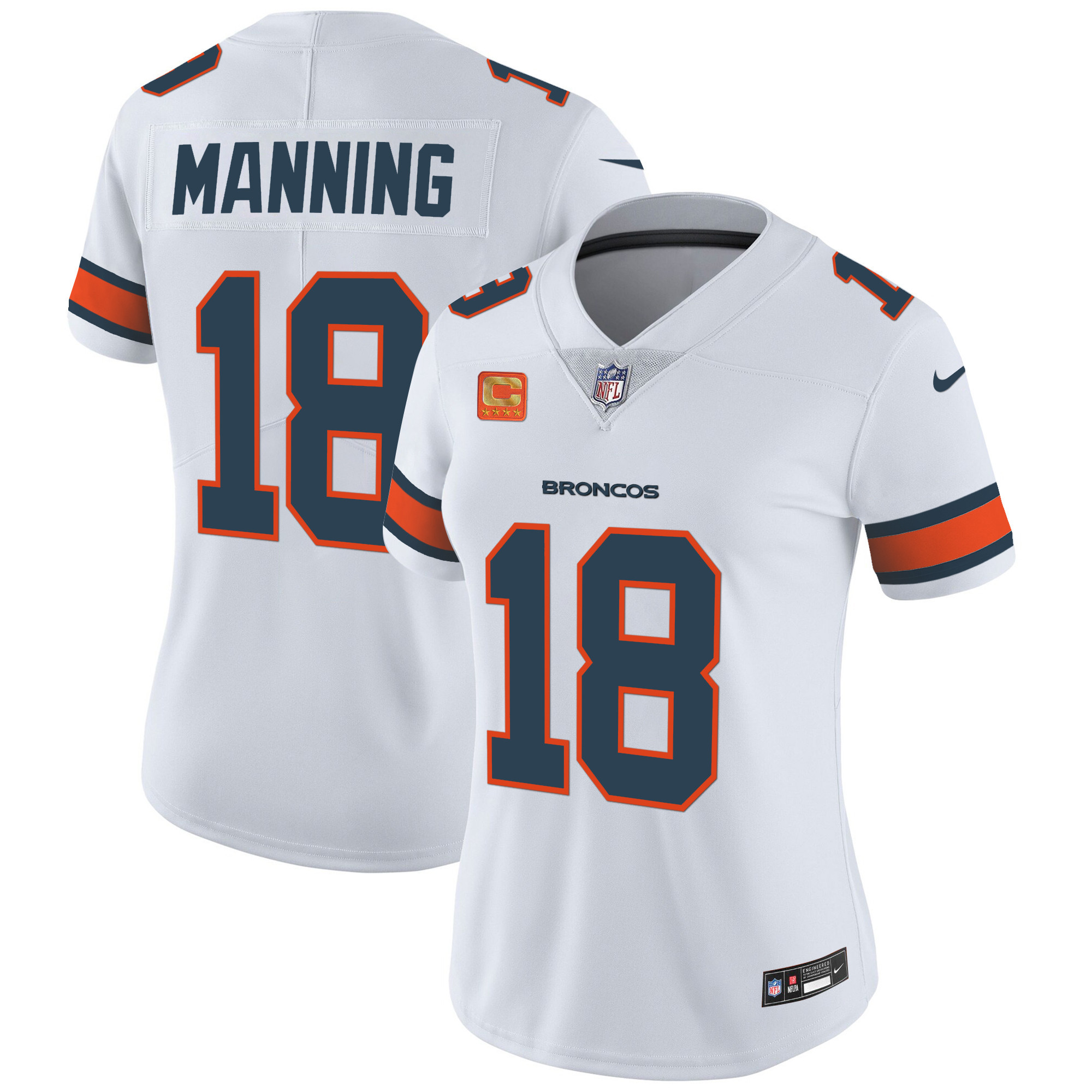 Women's Denver Broncos Vapor Limited Jersey - All Stitched - Image 19
