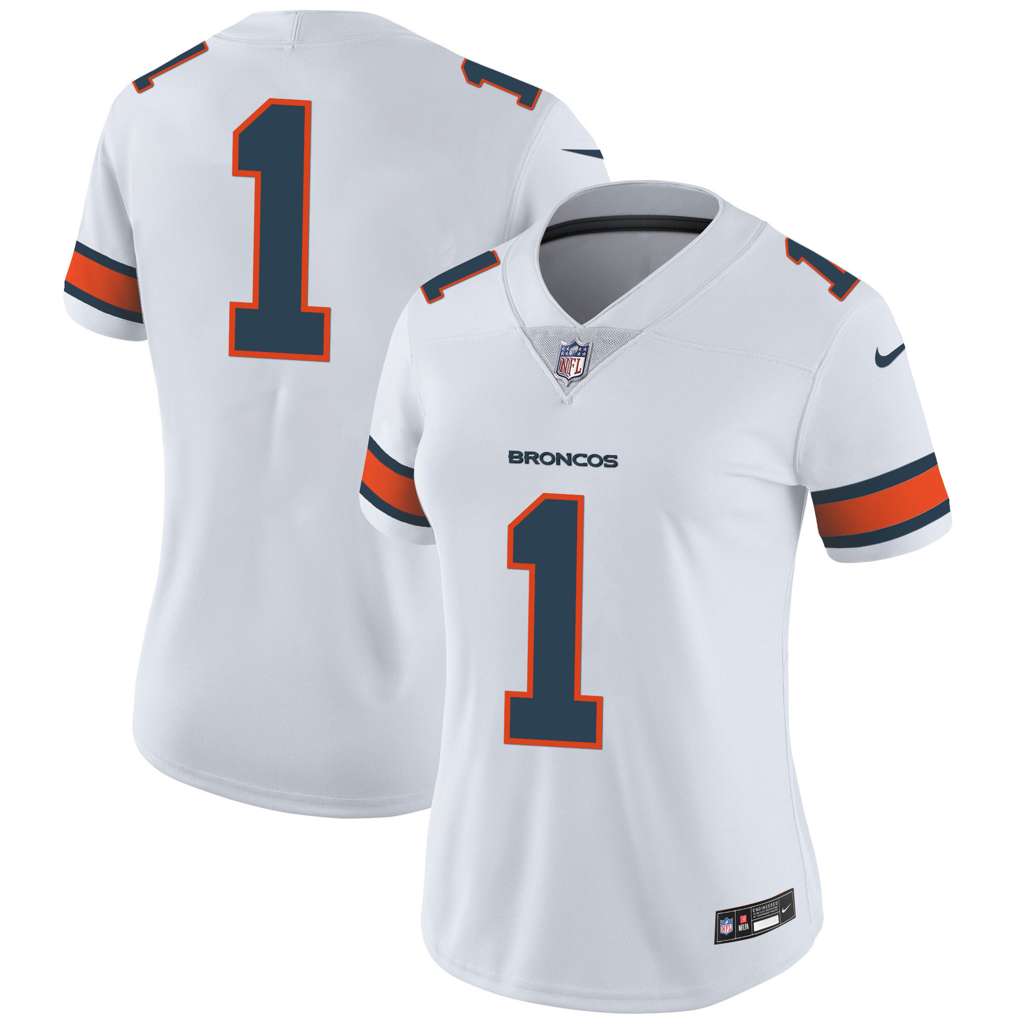 Women's Denver Broncos Vapor Limited Jersey - All Stitched - Image 21
