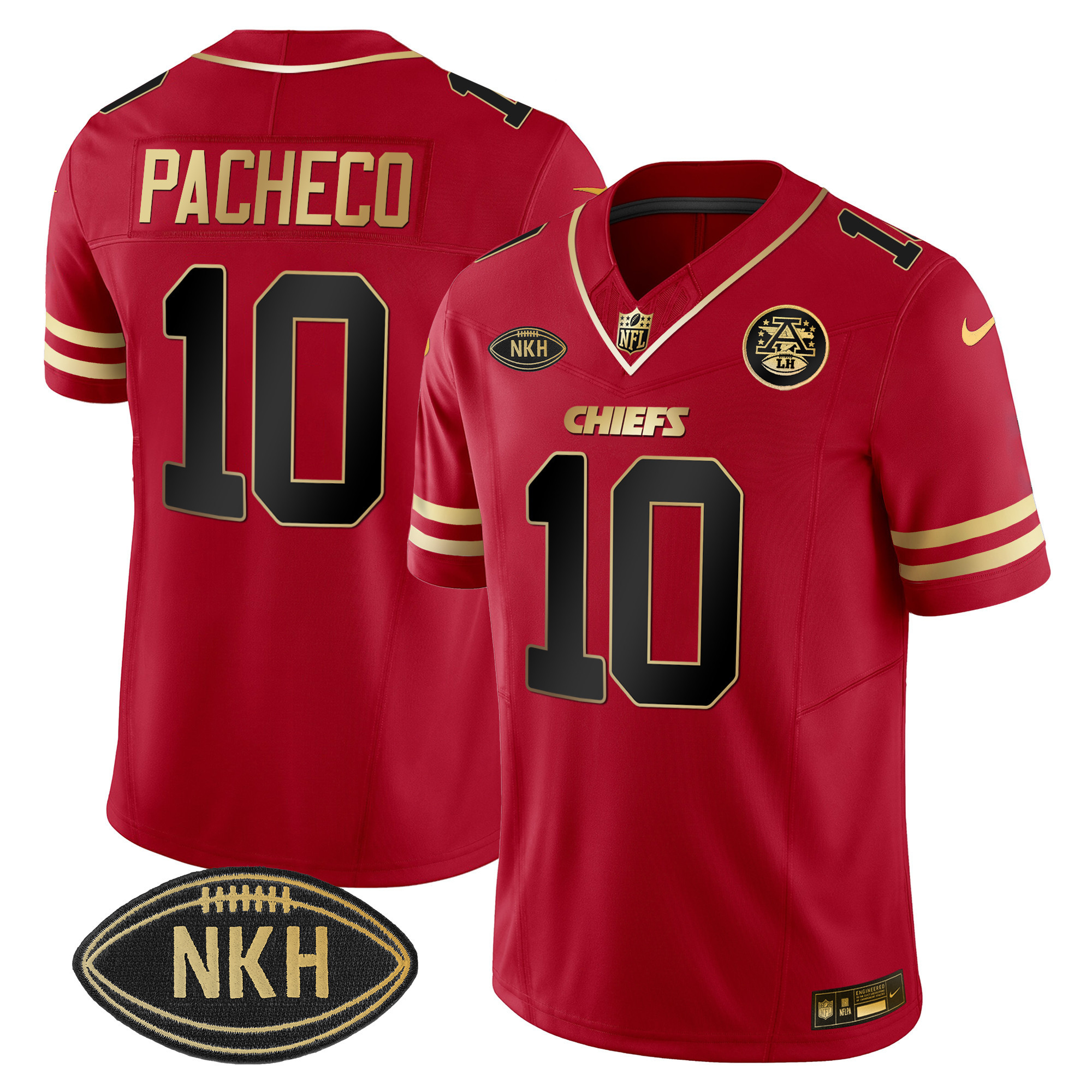 Men's Chiefs NKH Patch 2023 Vapor Limited Jersey - All Stitched - Image 17