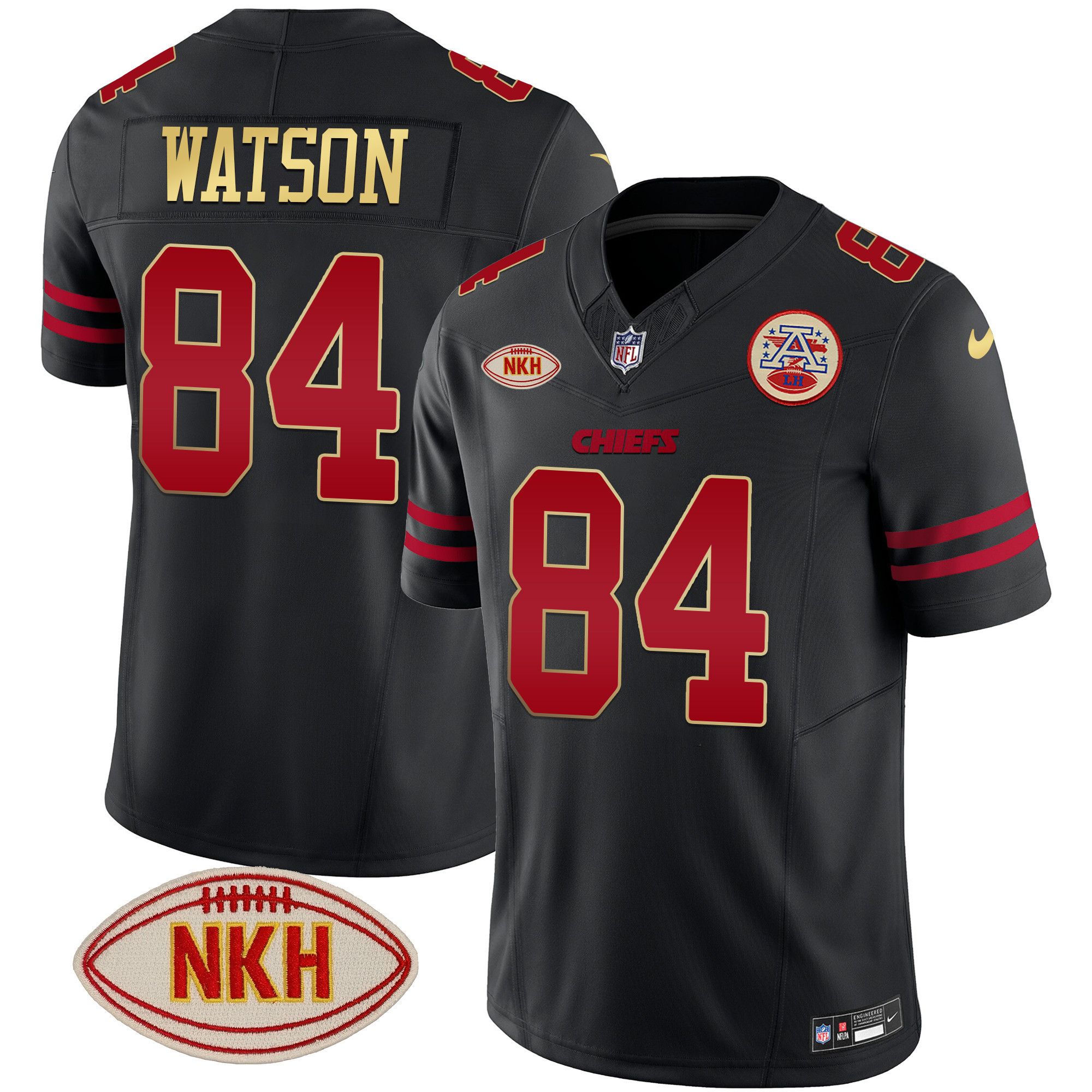 Men's Chiefs NKH Patch 2023 Vapor Limited Jersey - All Stitched - Image 30